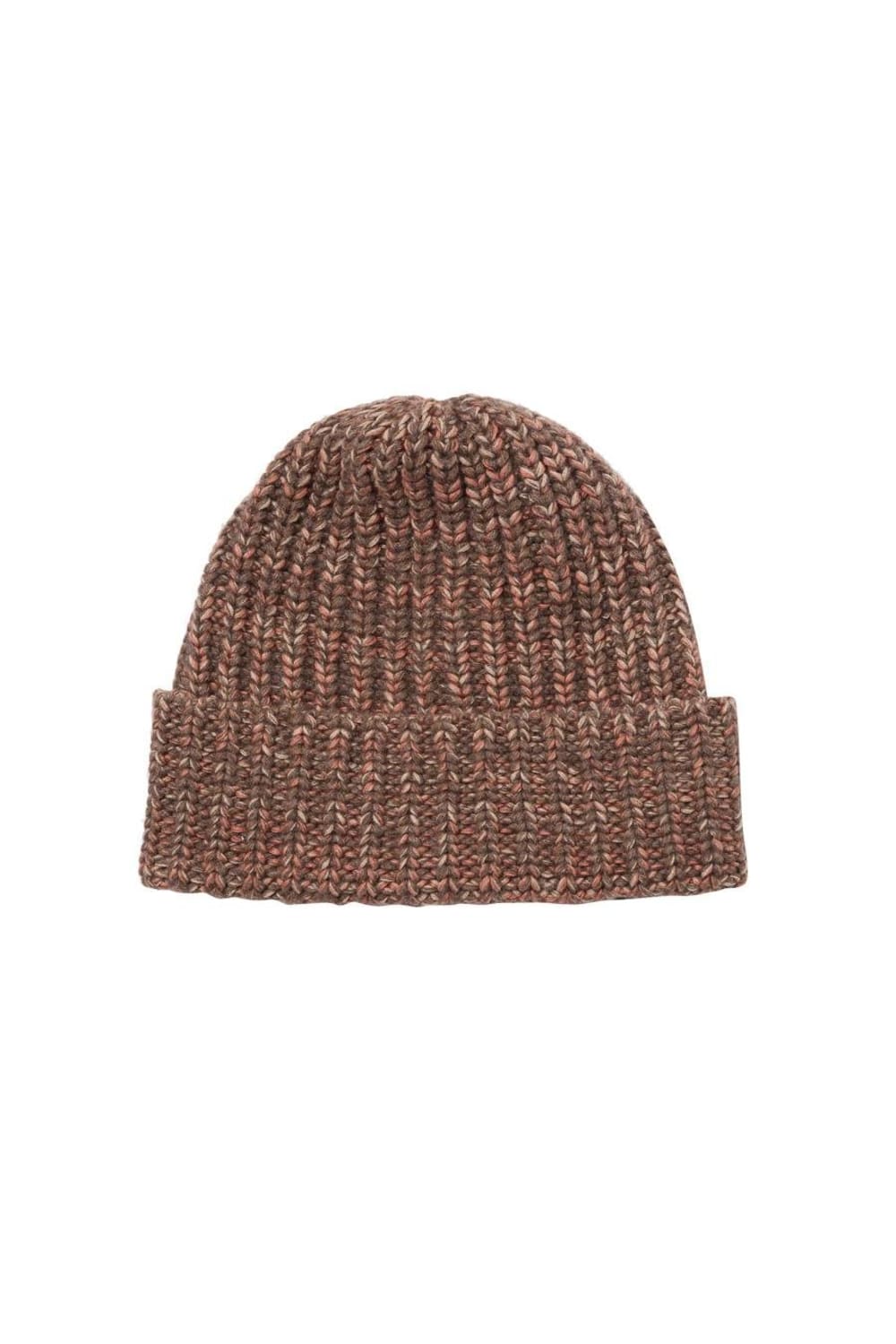 Peraluna-Loretta Beanie Melanj Kadın Triko Bere Kahve Muline-Bere-4-Milagron.com