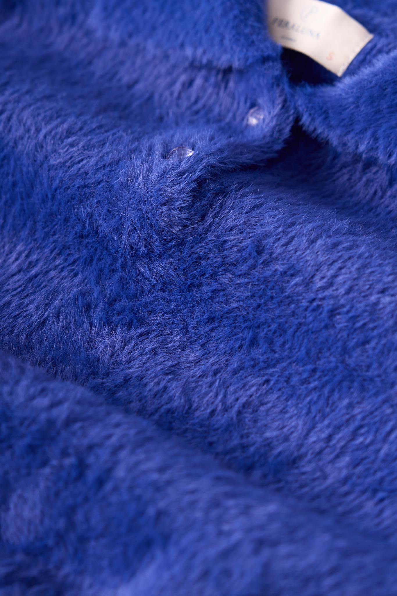 Peraluna-Lucy Krop Kesim Polo Yaka Kadın Triko Bluz-Bluz-7-Milagron.com