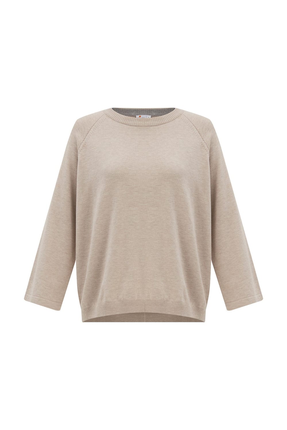 Peraluna-Nell Pullover Yanları Yırtmaçlı 3/4 Kol İnce Kadın Triko Kazak -Kazak & Triko-25-Milagron.com