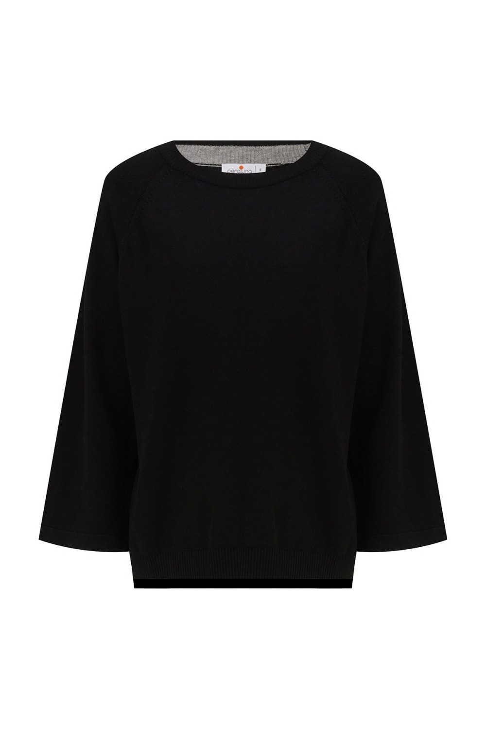 Peraluna-Nell Pullover Yanları Yırtmaçlı 3/4 Kol İnce Kadın Triko Kazak -Kazak & Triko-8-Milagron.com