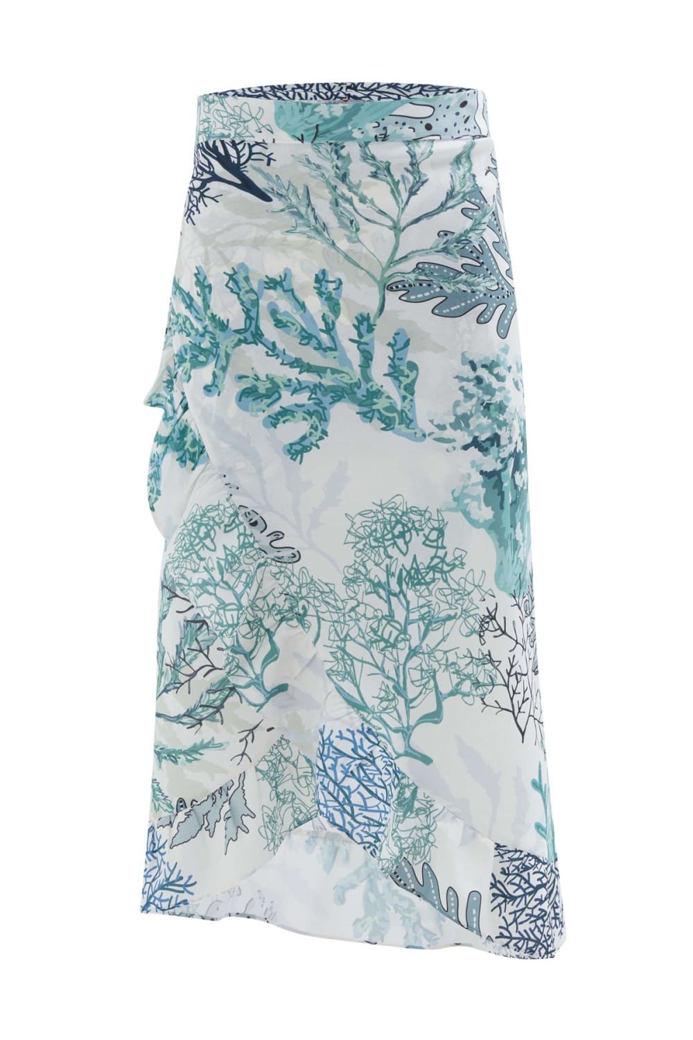 Peraluna-Nila Skirt Desenli Mat Dokulu Fırfırlı Yazlık Pareo Etek-Etek-10-Milagron.com