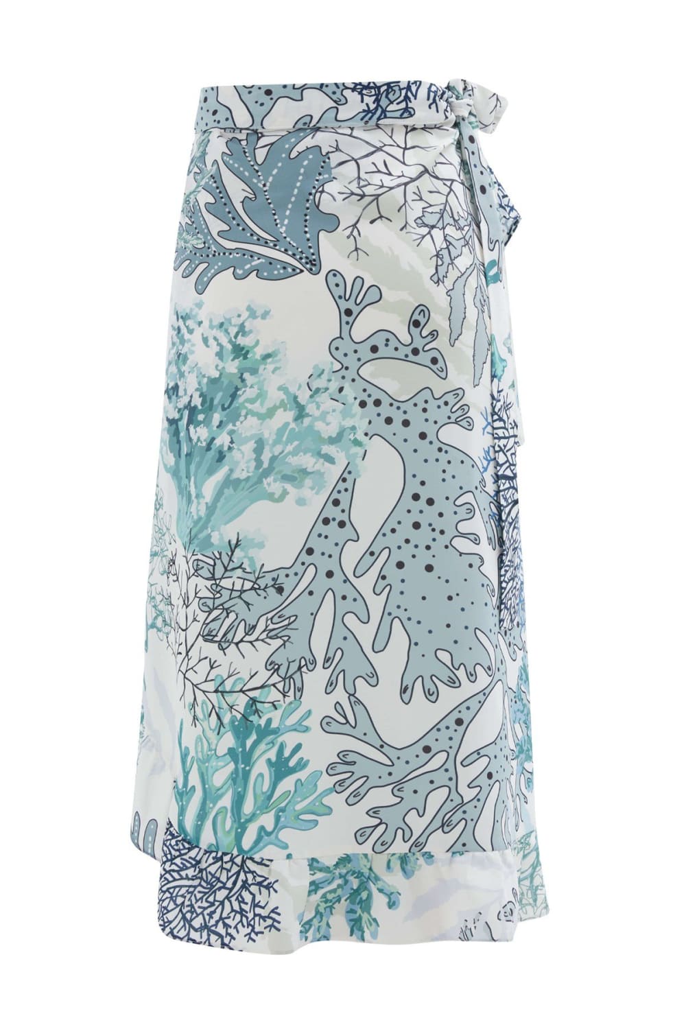 Peraluna-Nila Skirt Desenli Mat Dokulu Fırfırlı Yazlık Pareo Etek-Etek-9-Milagron.com