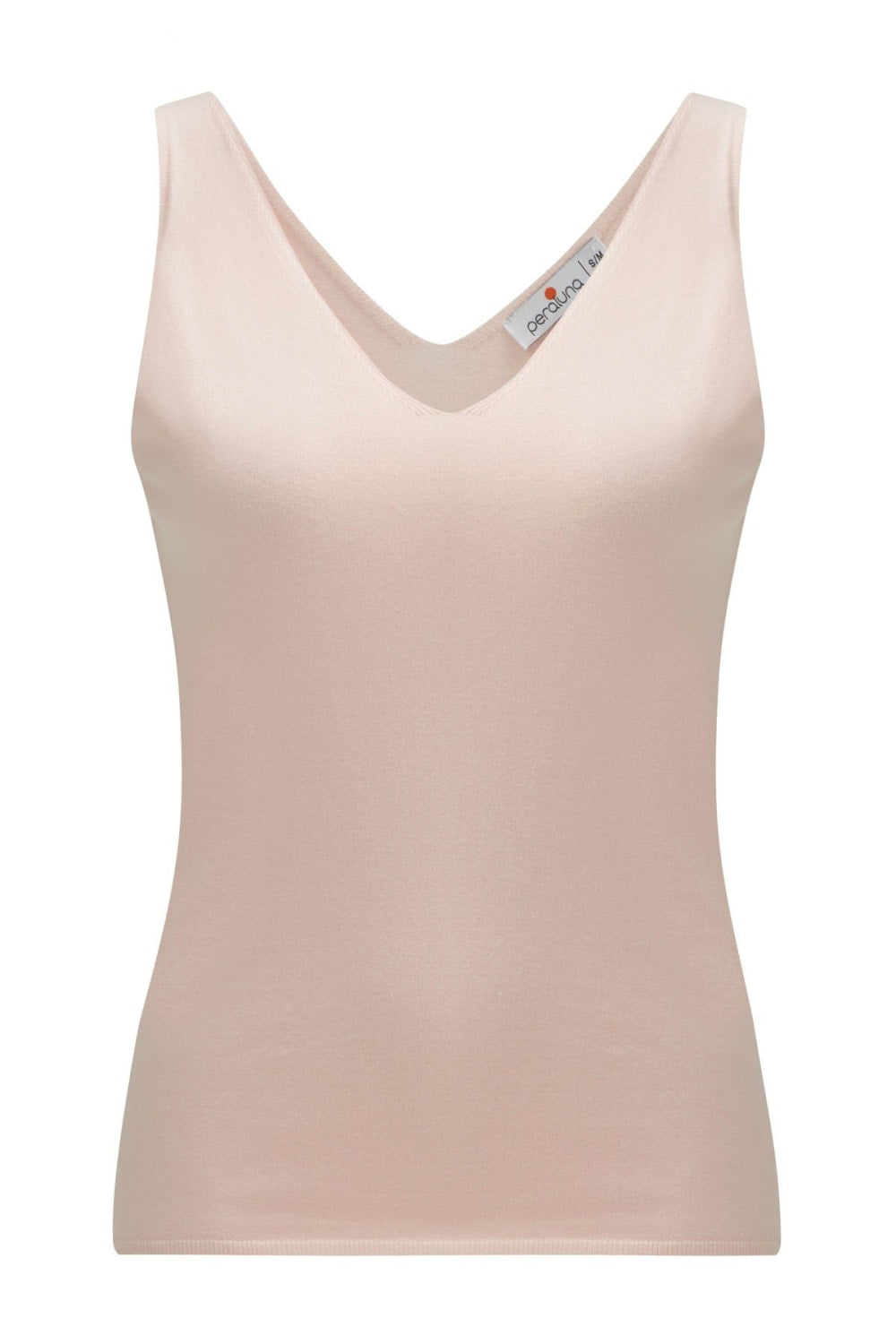 Peraluna-Ruby Top V Yaka İnce Askılı Yazlık Kadın Triko Atlet-Atlet-7-Milagron.com