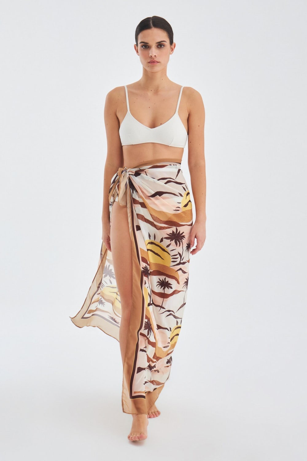 Peraluna-Sahra Şifon Kadın Pareo & Eşarp-Pareo & Bandana-1-Milagron.com