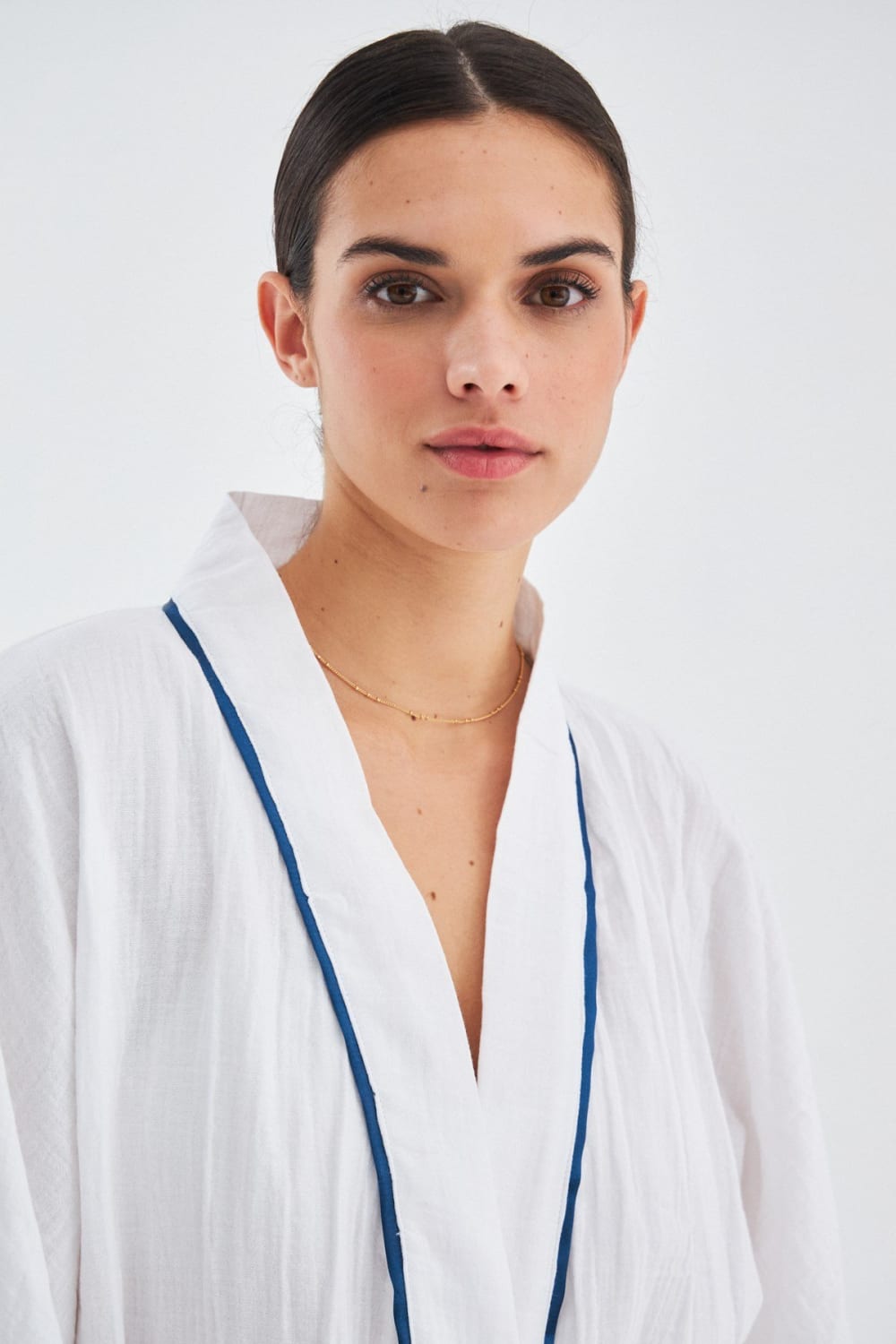 Peraluna-Sandal Kimono Yazlık Muslin Kadın Kimono-Kimono-4-Milagron.com