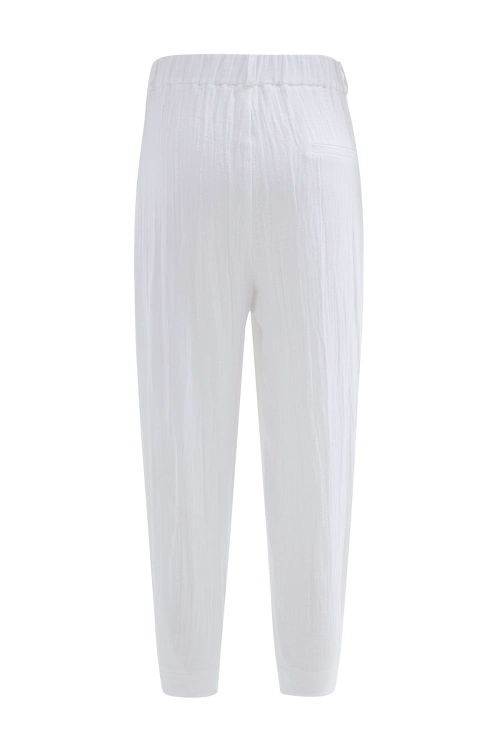 Peraluna-Sandal Trouser Bol Kesim Yazlık Muslin Kadın Kısa Pantolon-Pantolon-9-Milagron.com