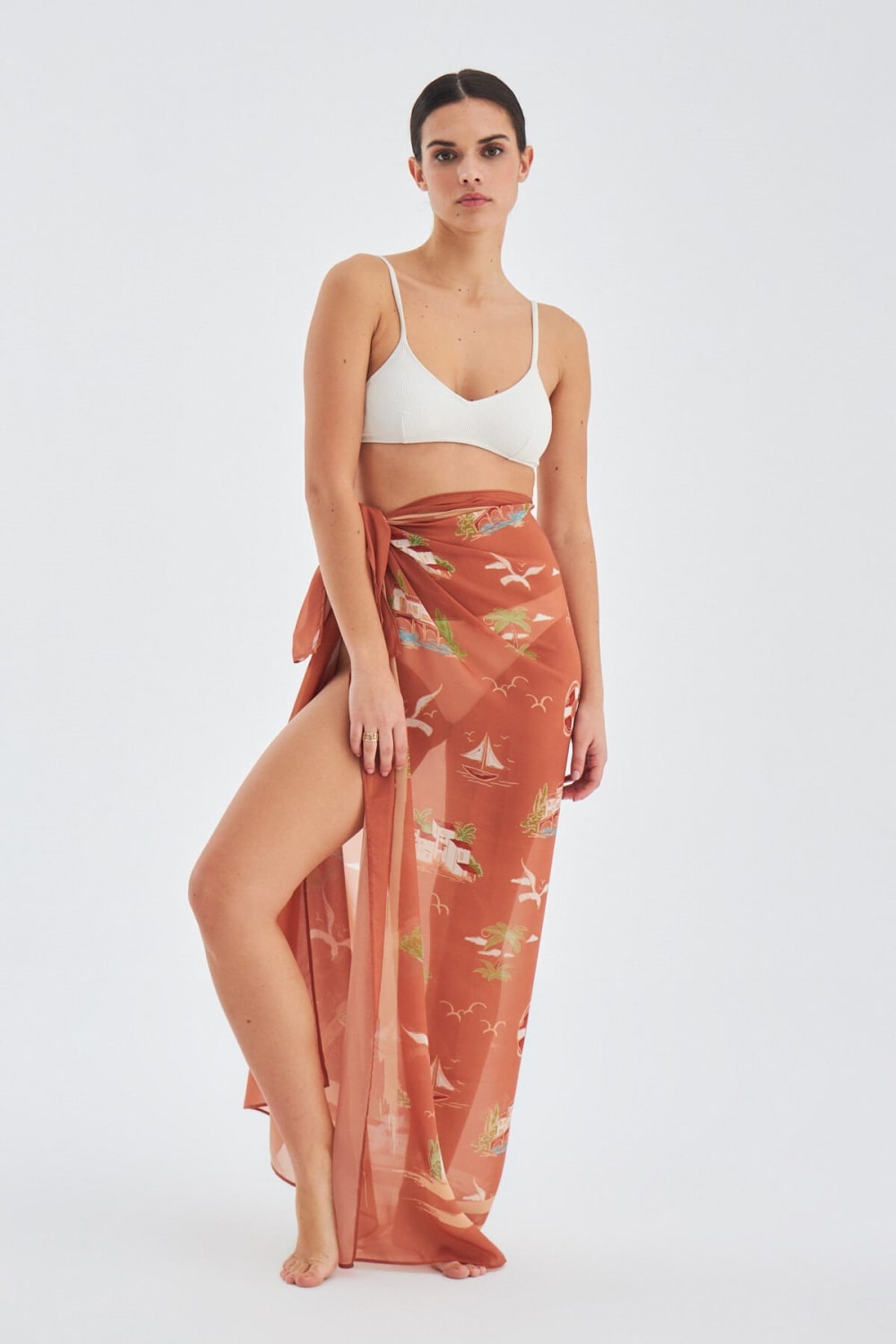 Peraluna-Sanela Şifon Kadın Pareo & Eşarp-Pareo & Bandana-1-Milagron.com