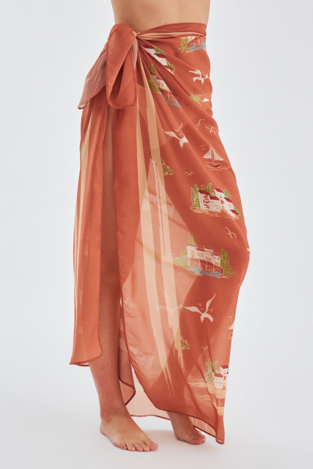 Peraluna-Sanela Şifon Kadın Pareo & Eşarp-Pareo & Bandana-4-Milagron.com