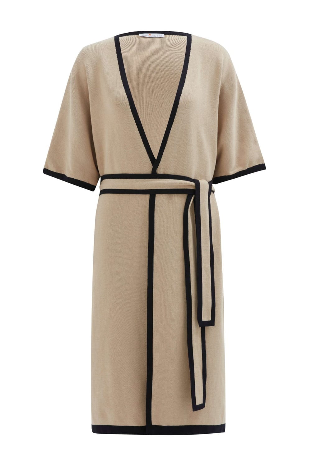 Peraluna-Soho Kısa Kollu %100 Pamuk Kadın Triko Kimono-Kimono-18-Milagron.com