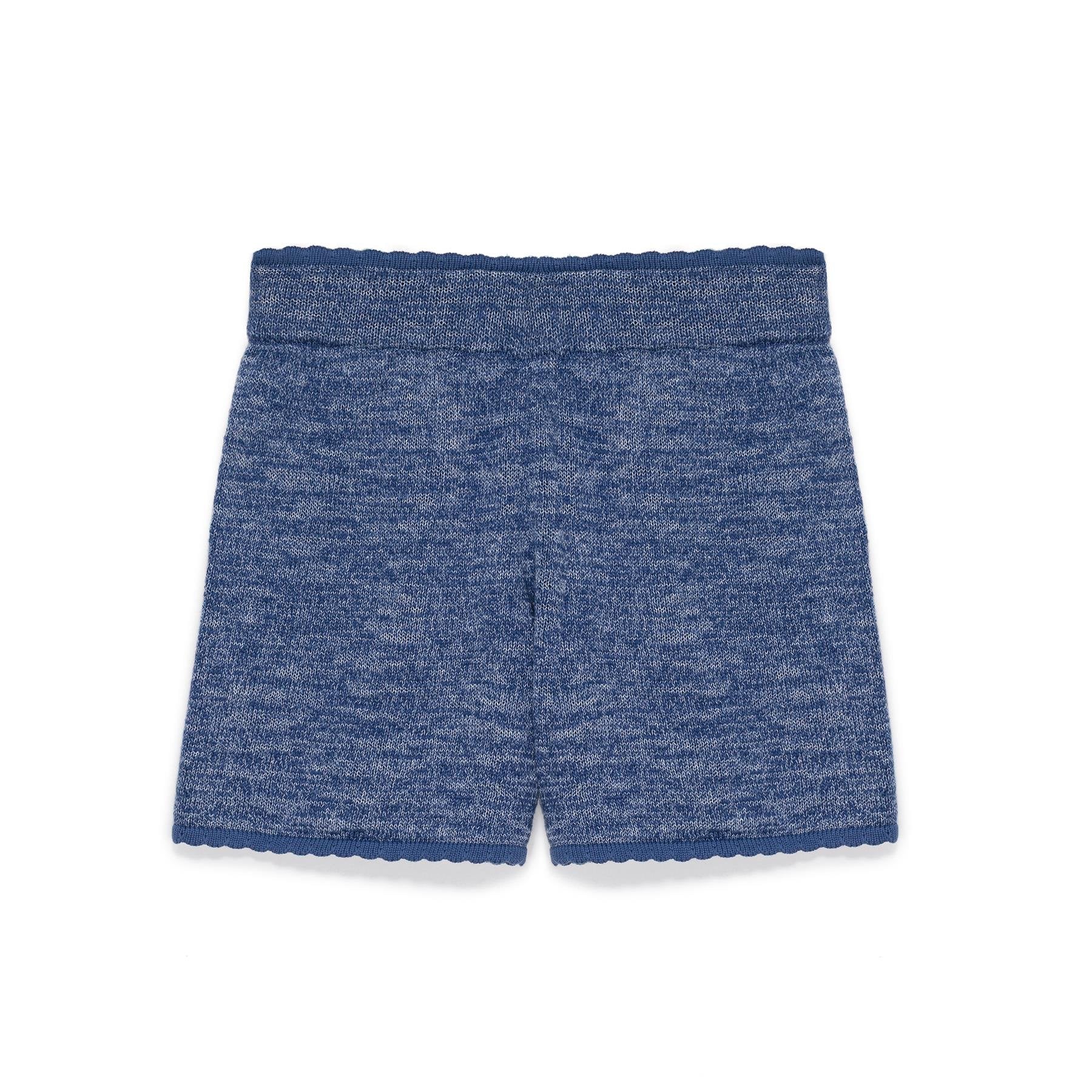 Peraluna-Sweetheart, Yazlık Kadın Triko şort Denim Mix-Şort-10-Milagron.com
