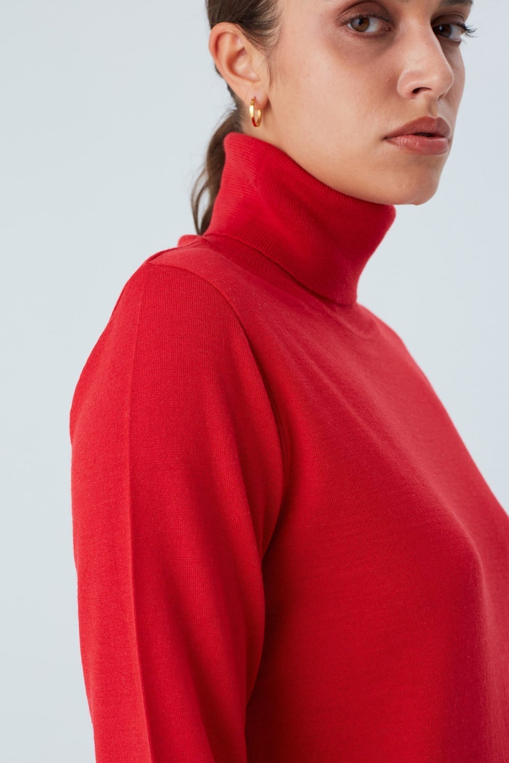 Peraluna-Valeria Pullover Boğazlı İnce Kadın Triko Kazak-Kazak & Triko-16-Milagron.com