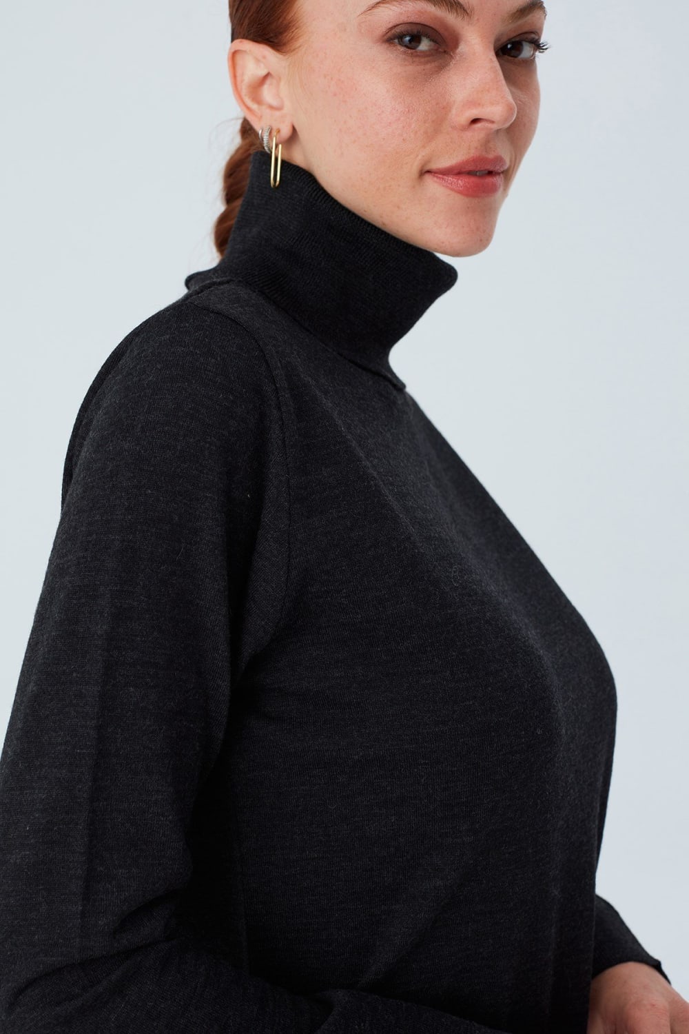 Peraluna-Valeria Pullover Boğazlı İnce Kadın Triko Kazak-Kazak & Triko-4-Milagron.com