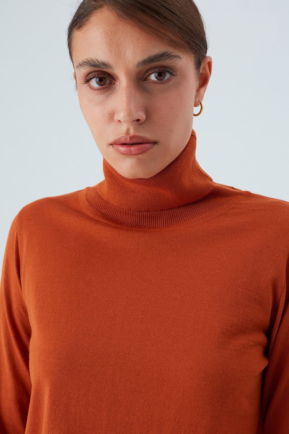 Peraluna-Valeria Pullover Boğazlı İnce Kadın Triko Kazak-Kazak & Triko-55-Milagron.com