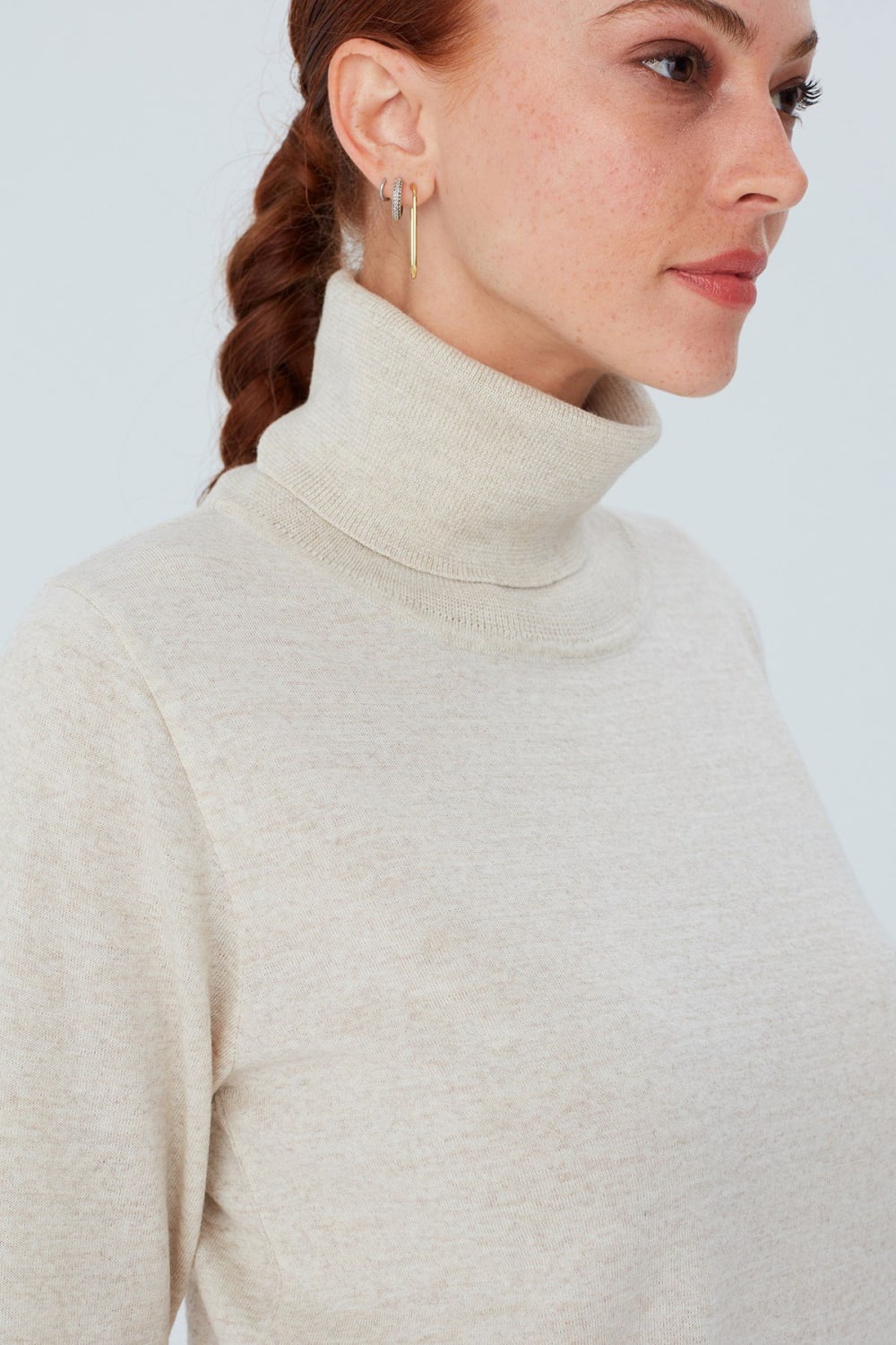 Peraluna-Valeria Pullover Boğazlı İnce Kadın Triko Kazak-Kazak & Triko-68-Milagron.com