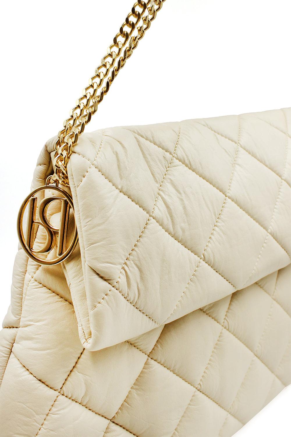 Petra Petrova-Bej Büyük Kapitone Çanta-Çanta Aksesuarları-3-Milagron.com