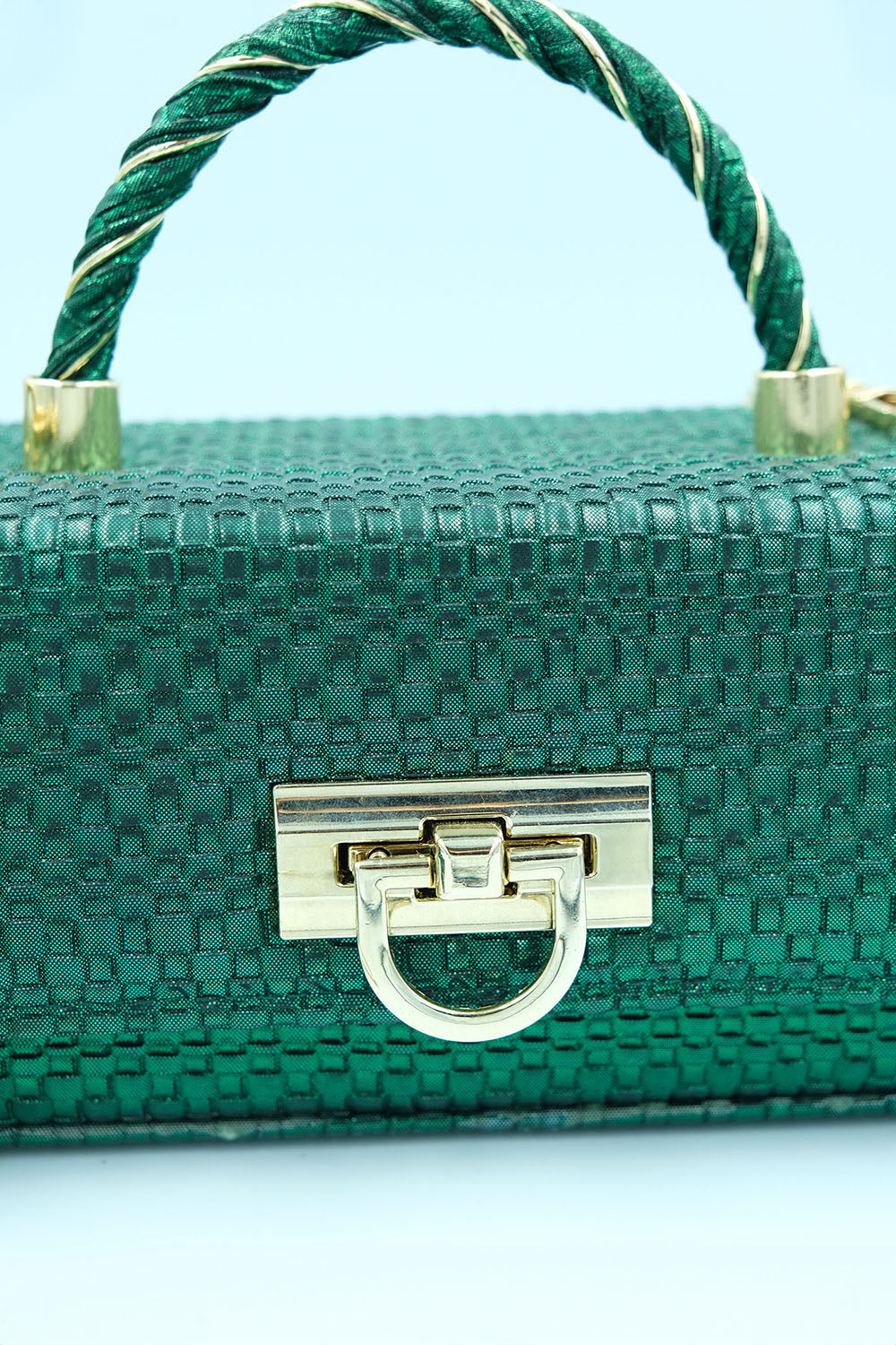 Petra Petrova-Zümrüt Yeşili Kutu Çanta-Çanta Aksesuarları-5-Milagron.com