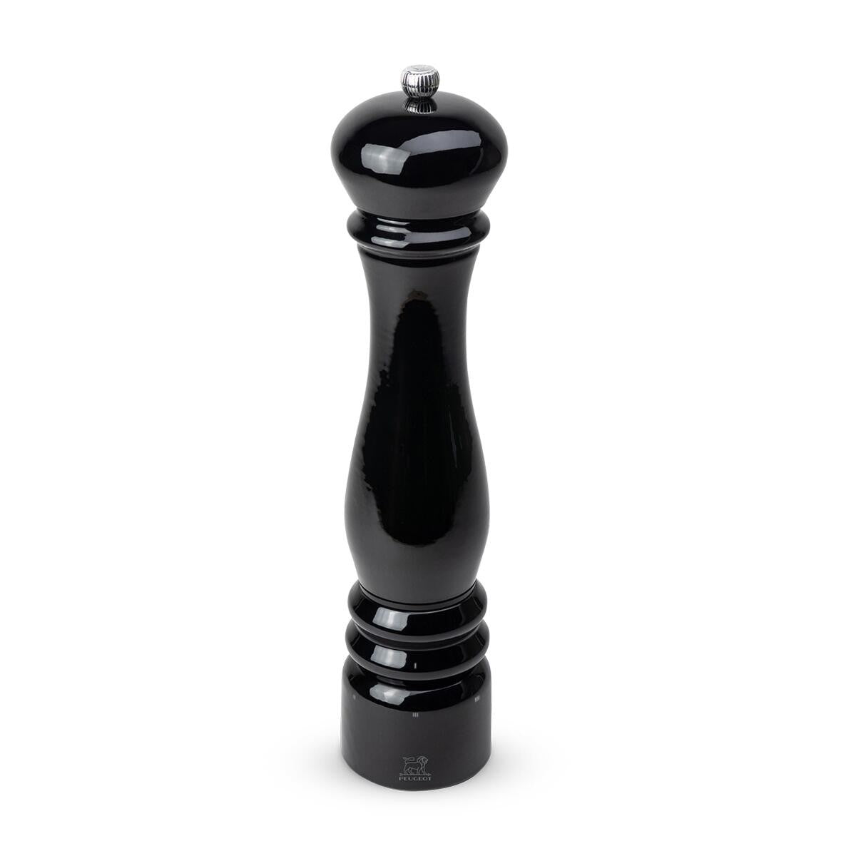 Peugeot Paris Tuz Değirmeni Siyah Lake Pilli U 34 Cm