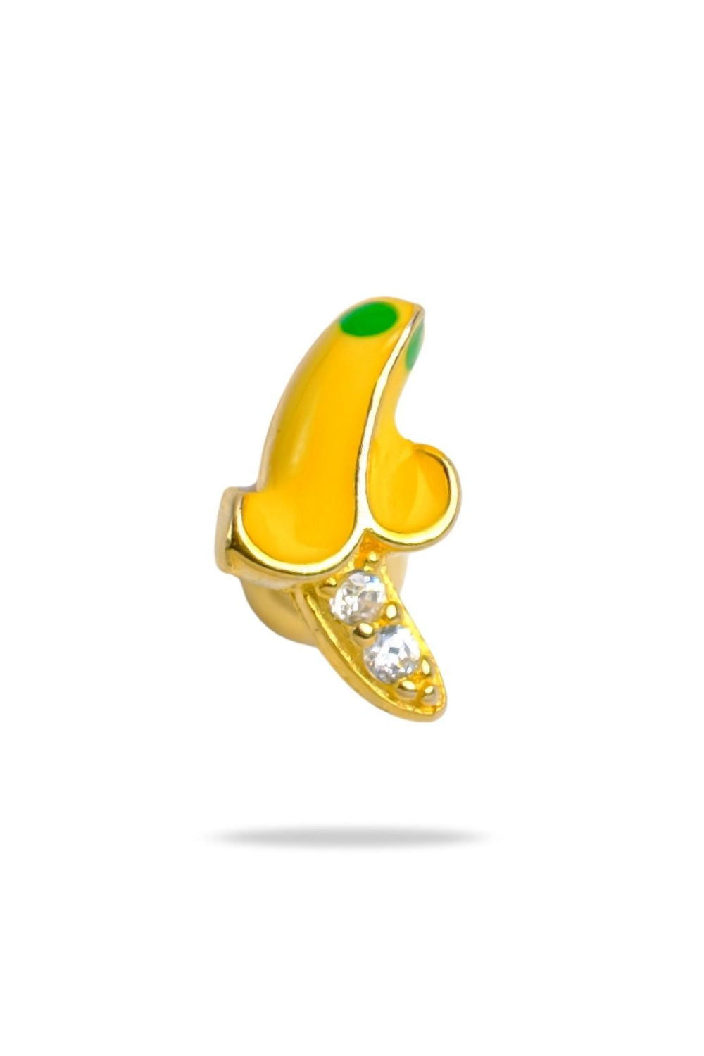 Pia Yuli-Banana Piercing-Küpe-1-Milagron.com
