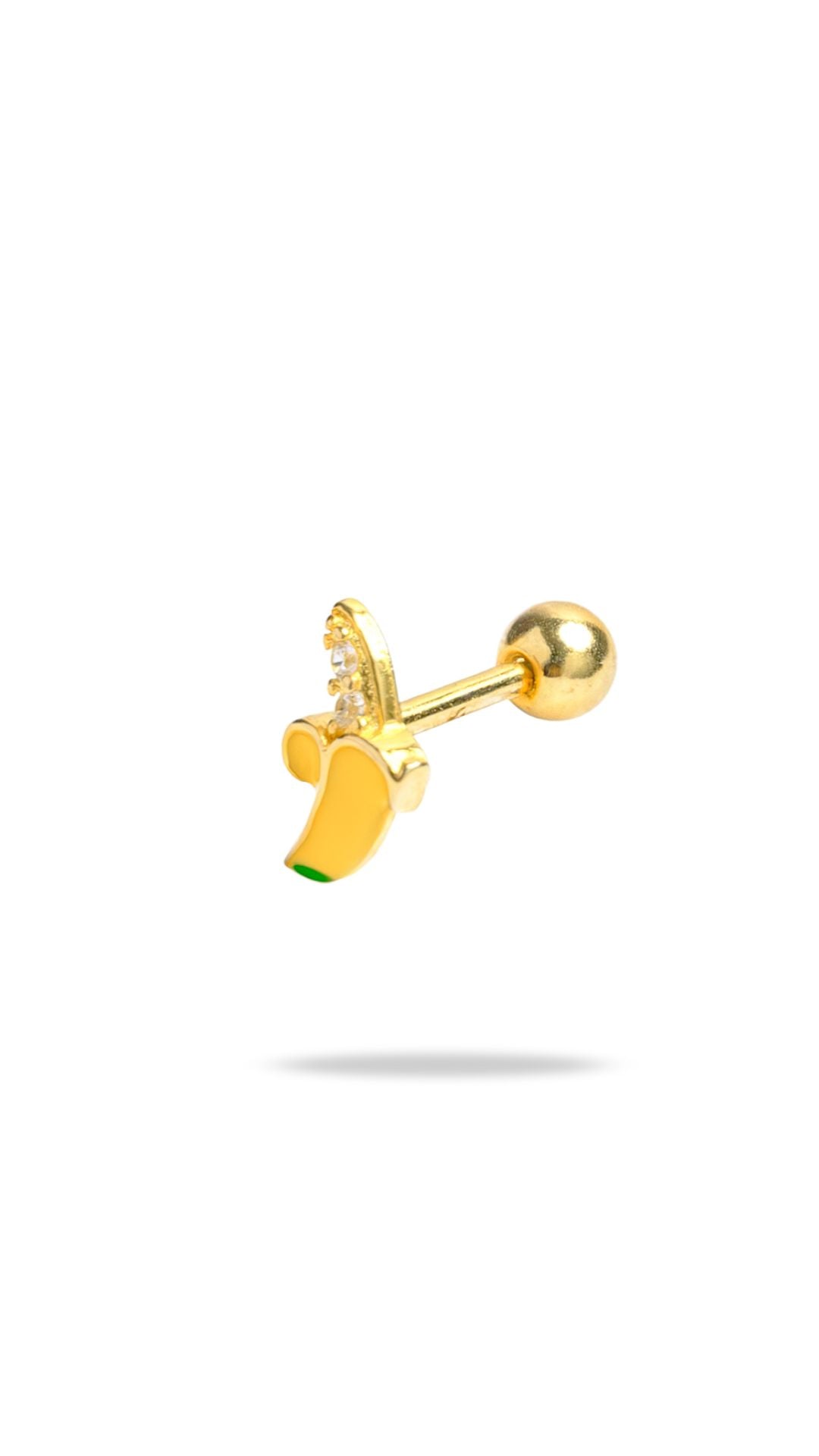 Pia Yuli-Banana Piercing-Küpe-2-Milagron.com