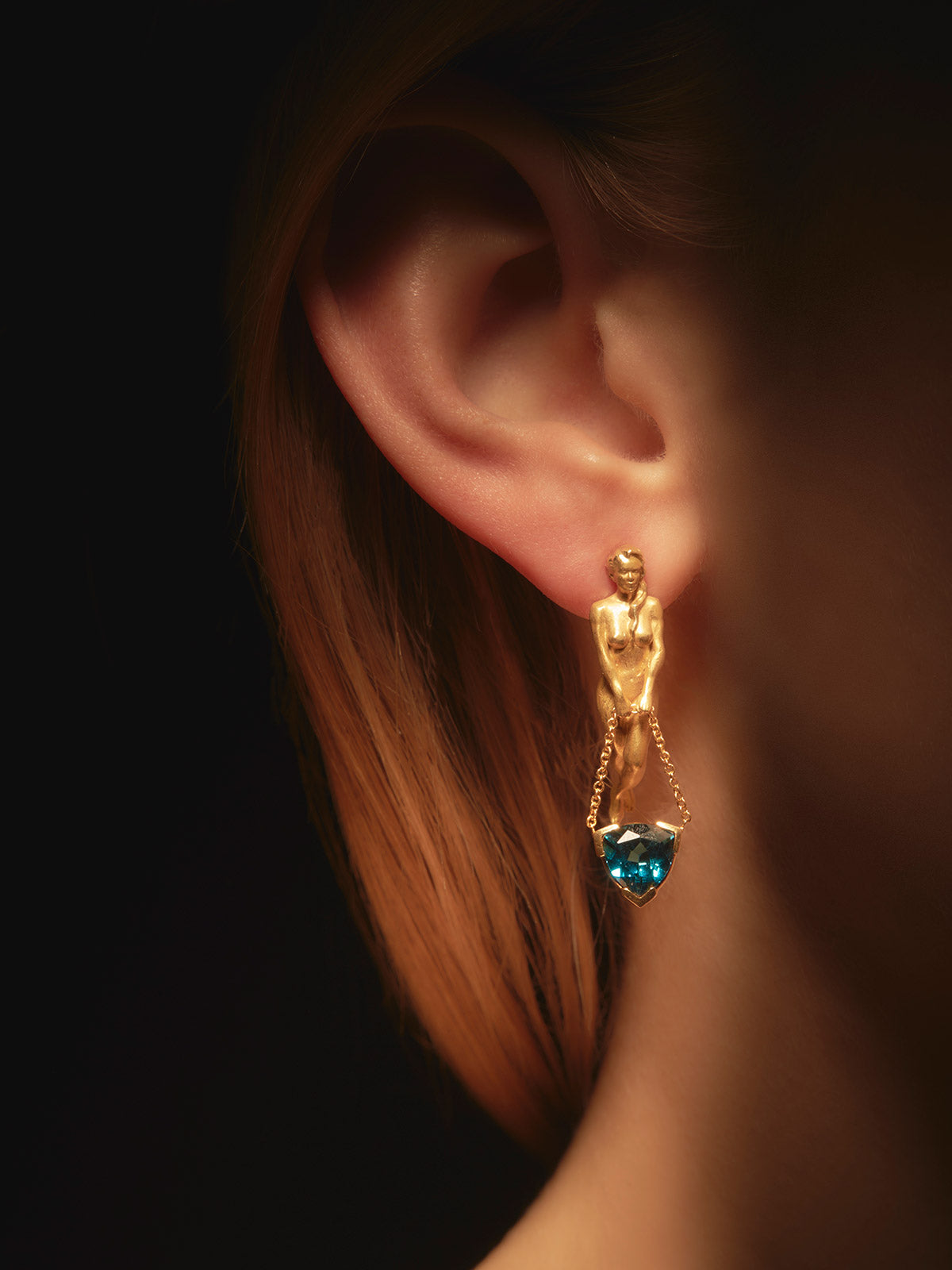 Pia Yuli-Divine Duo Küpeler-Küpe-2-Milagron.com