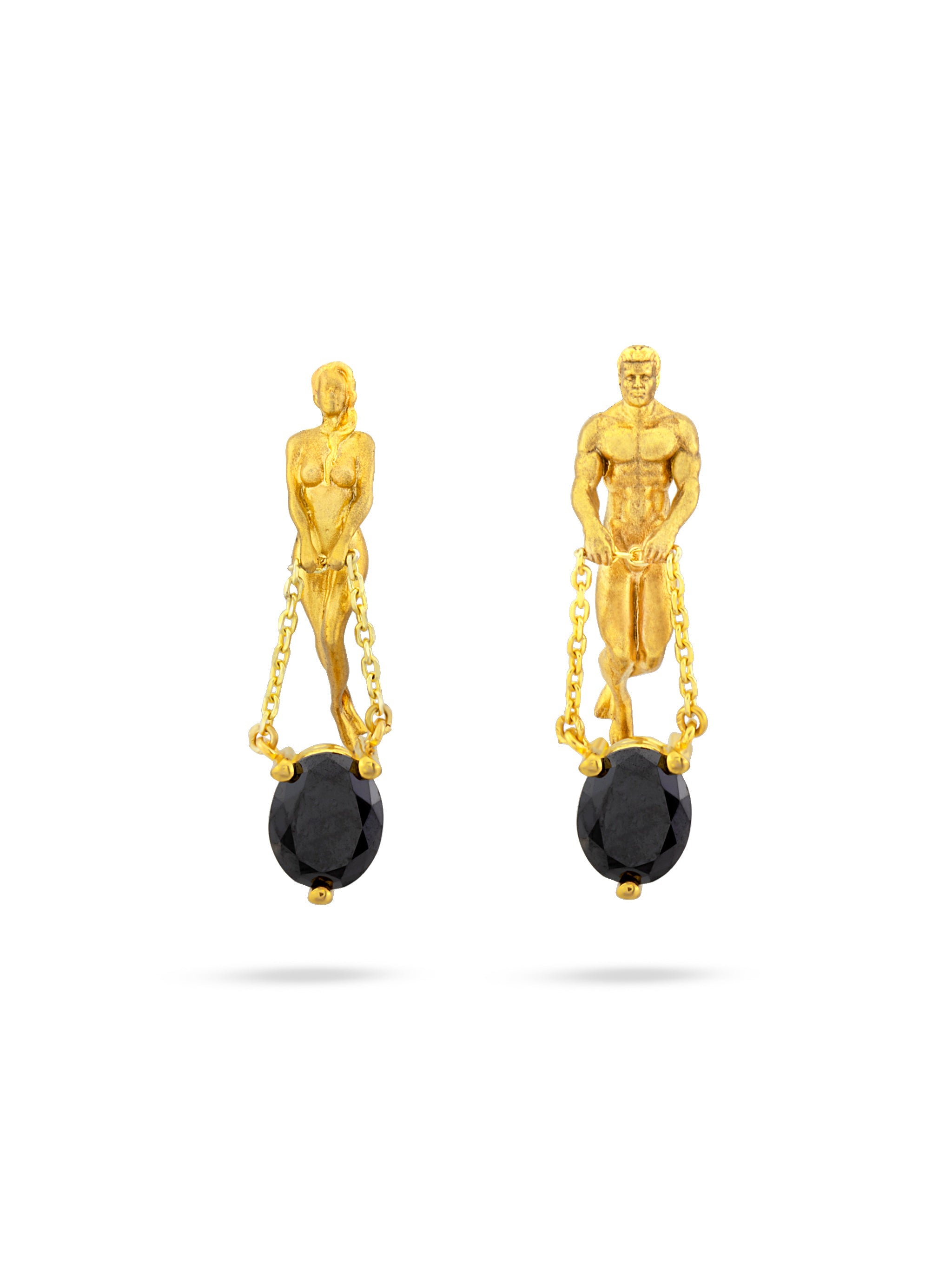 Pia Yuli-Divine Duo Küpeler-Küpe-5-Milagron.com