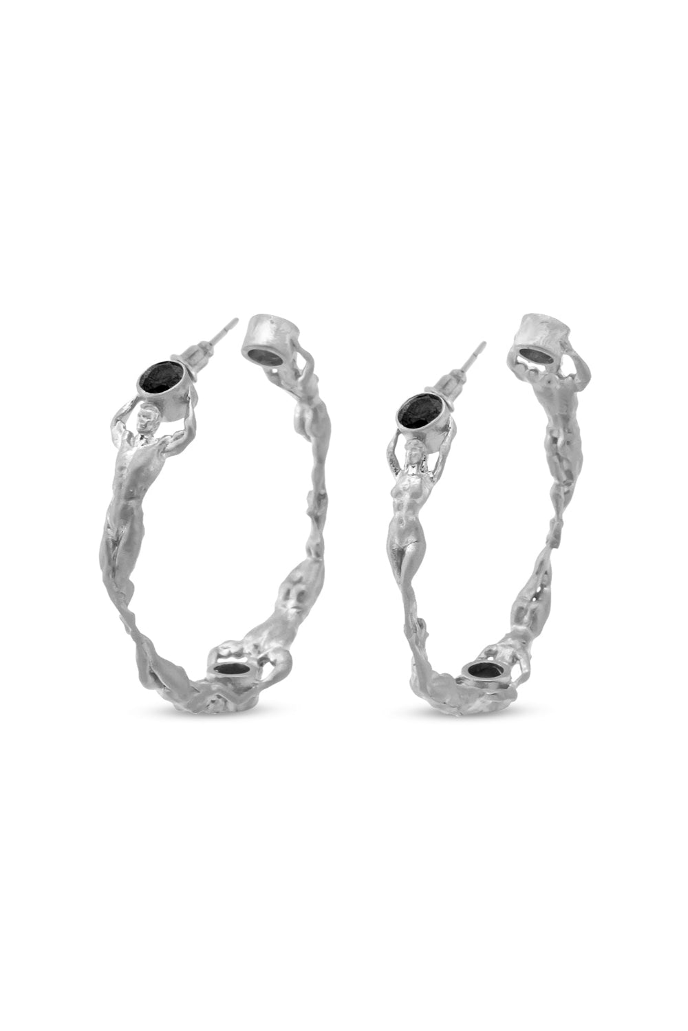 Pia Yuli-Eternal Soul Dance Halka Küpe-Küpe-1-Milagron.com