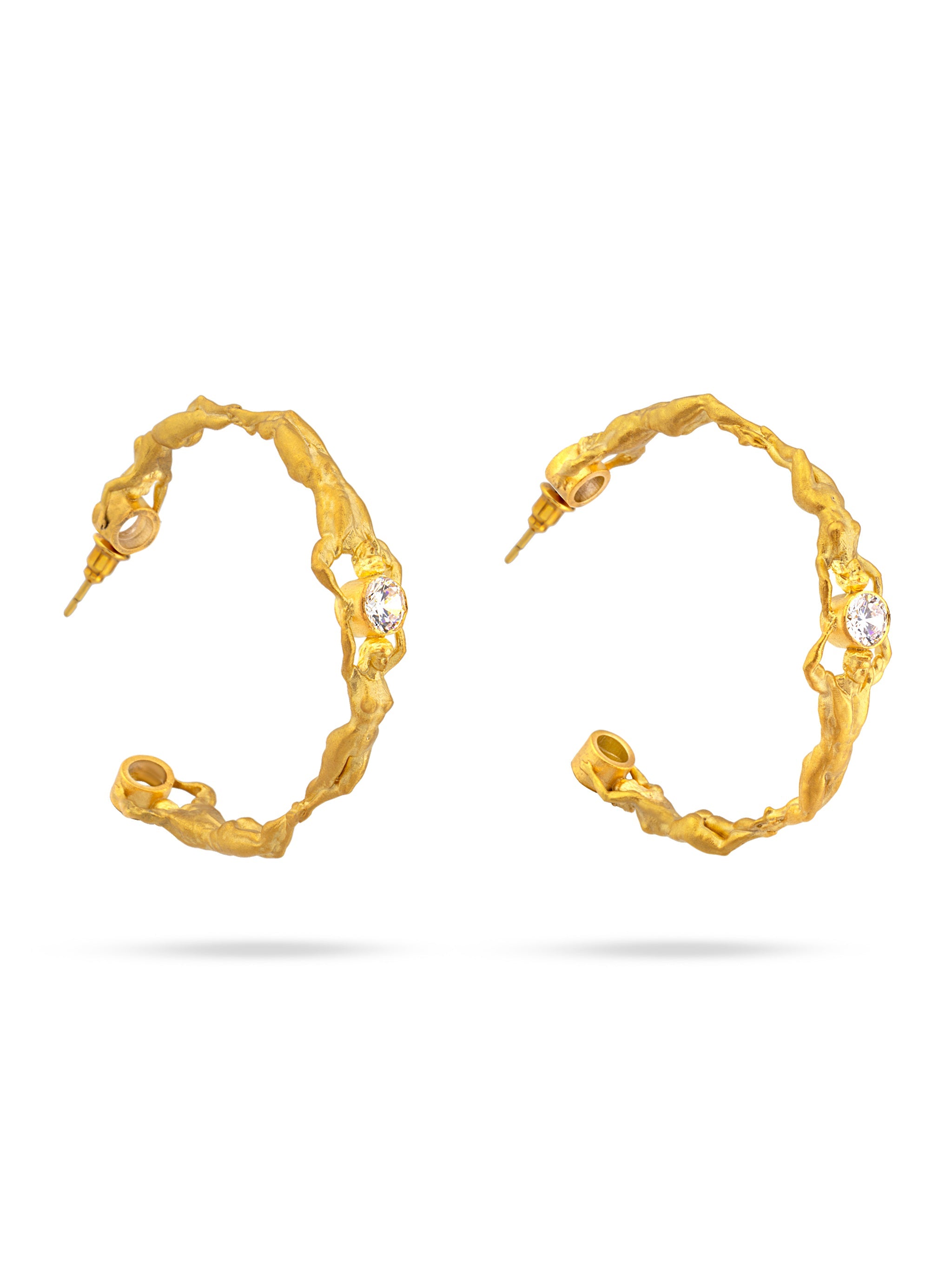 Pia Yuli-Eternal Soul Dance Halka Küpe-Küpe-8-Milagron.com