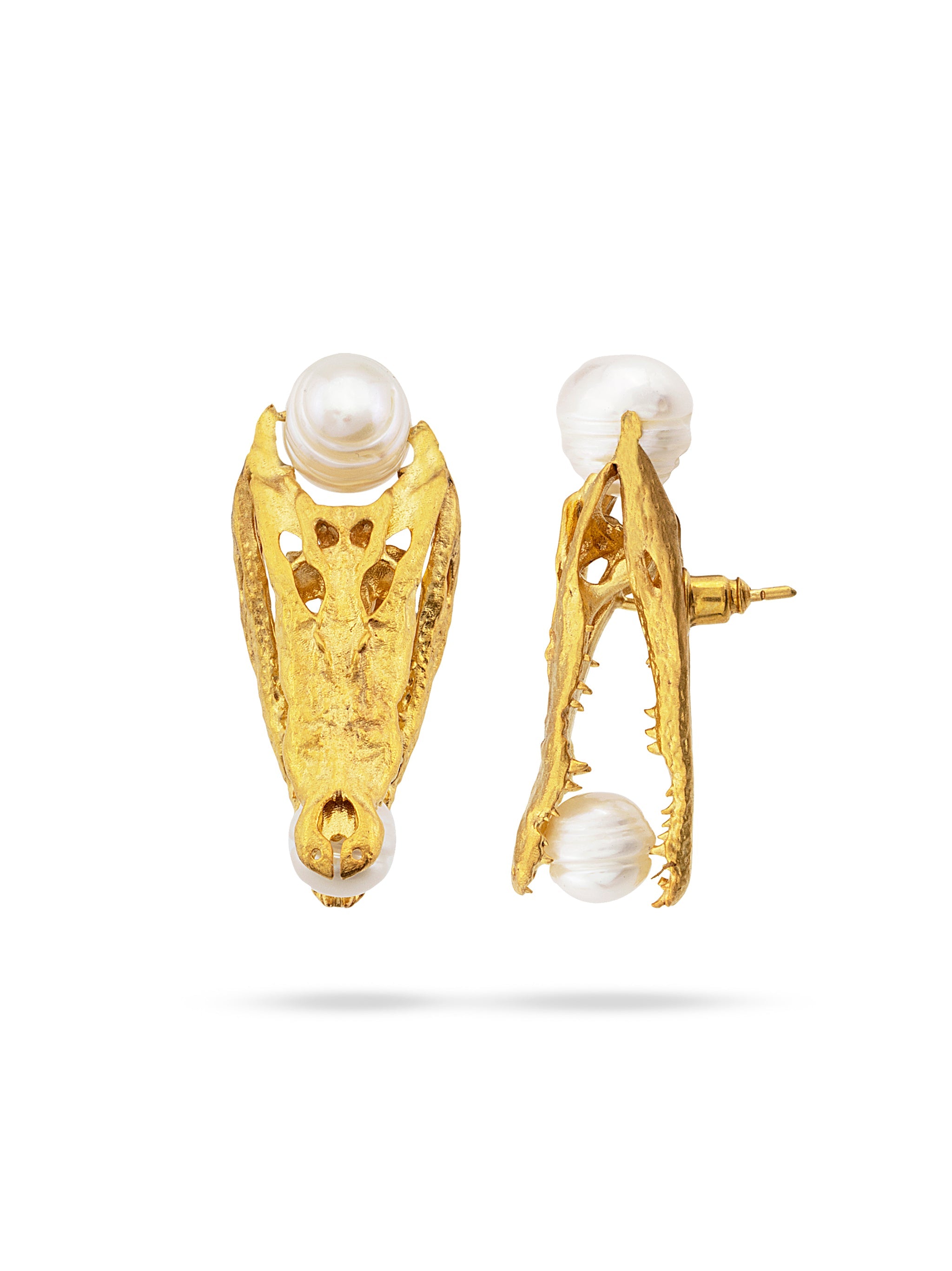 Pia Yuli-Lord Of The Neal Pearl Küpe-Küpe-5-Milagron.com