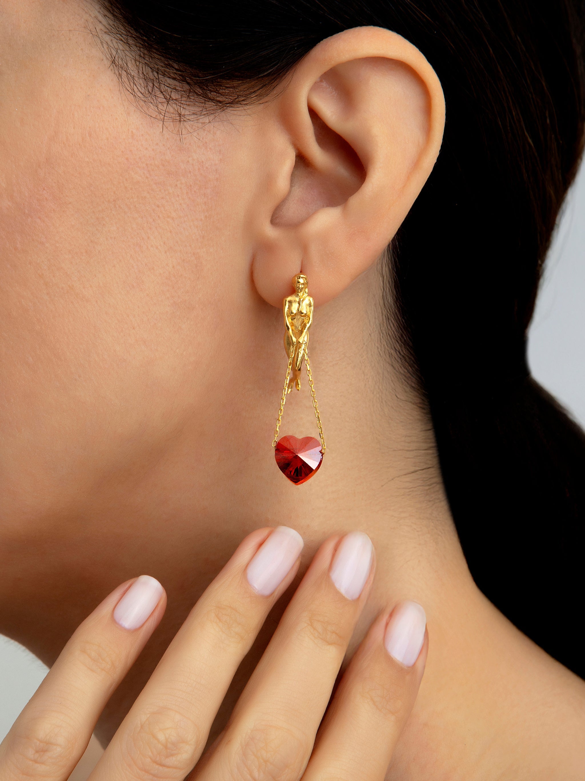 Pia Yuli-Lovers Küpeler-Küpe-5-Milagron.com