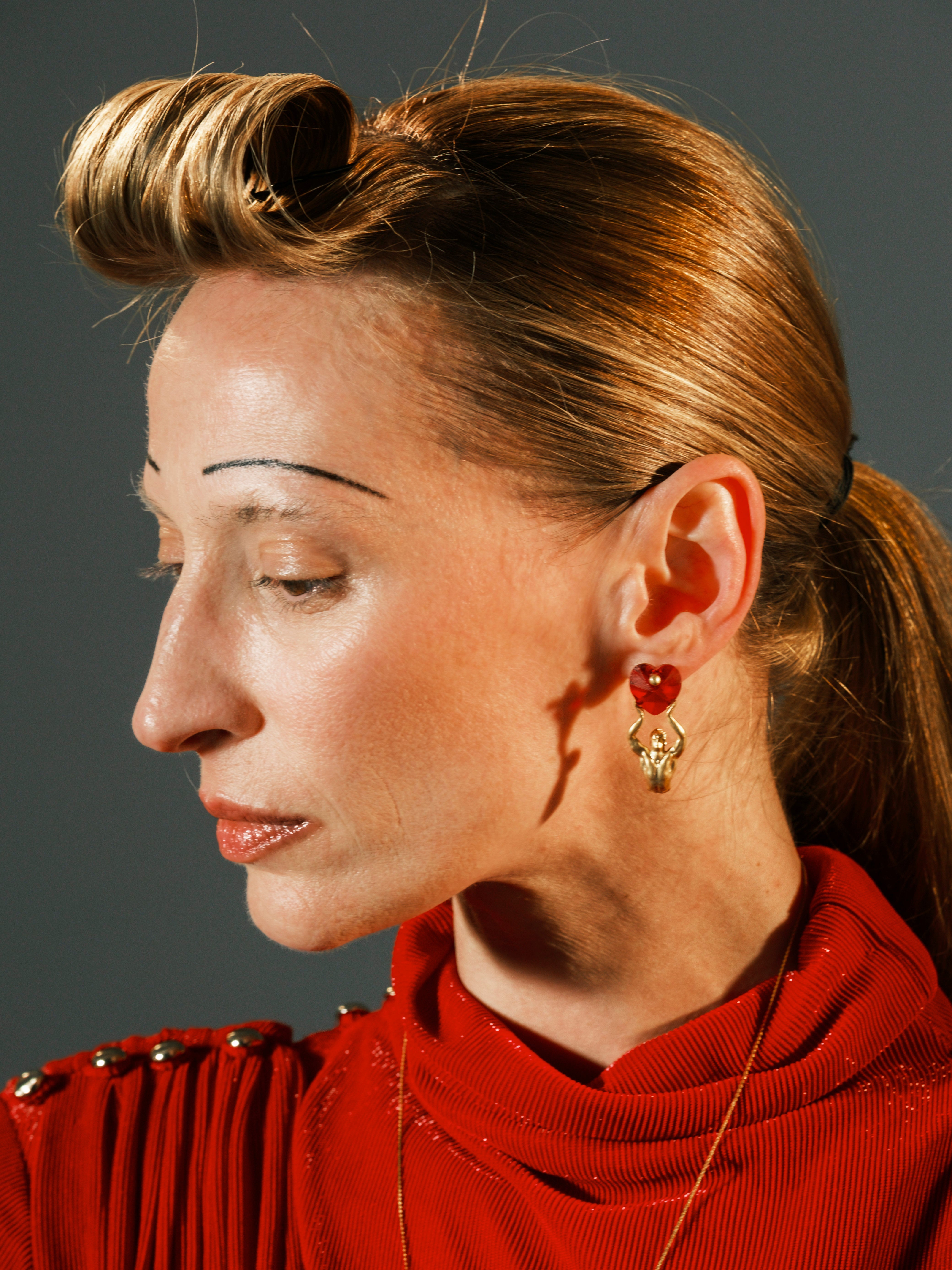 Pia Yuli-Mr. Lovely Küpe-Küpe-5-Milagron.com