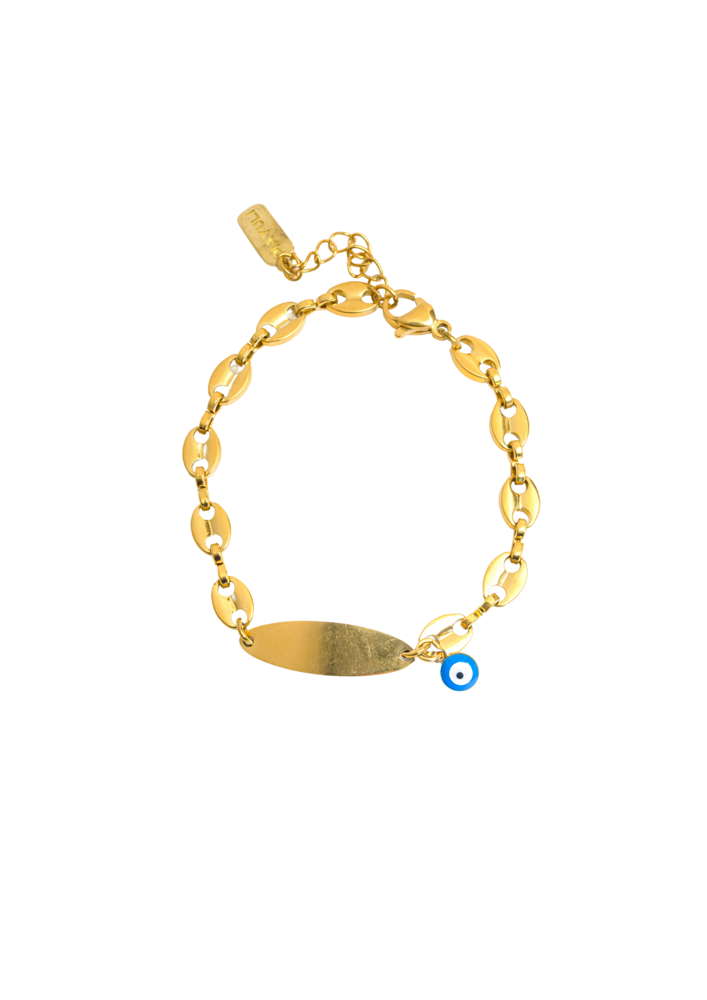 Pia Yuli-Oval Bebek Künye-Bileklik-2-Milagron.com