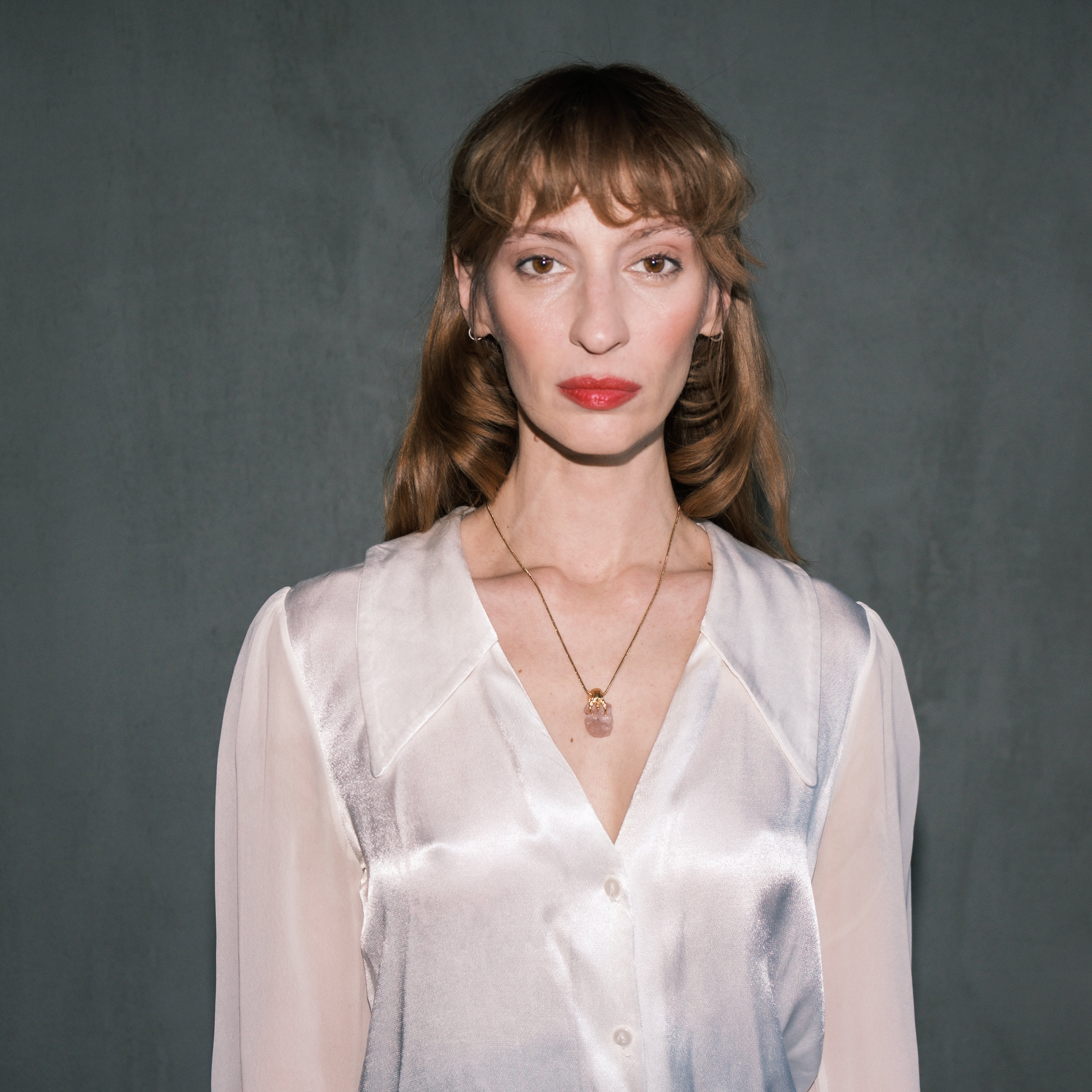 Pia Yuli-Pembe Kuvars Lover Mini Kolye-Kolye-3-Milagron.com