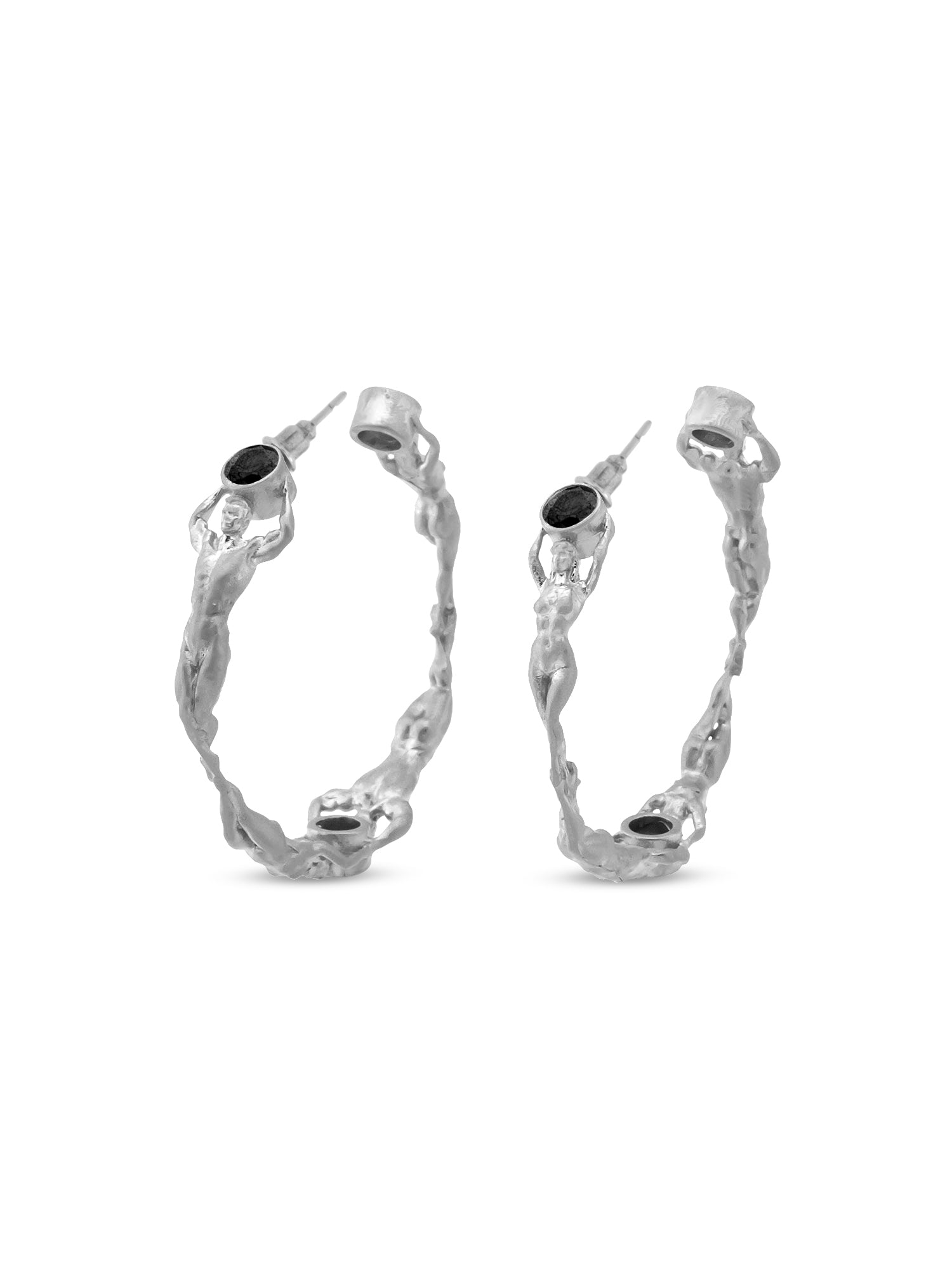 Pia Yuli-Soulmate Halka Küpe-Earring-3-Milagron.com