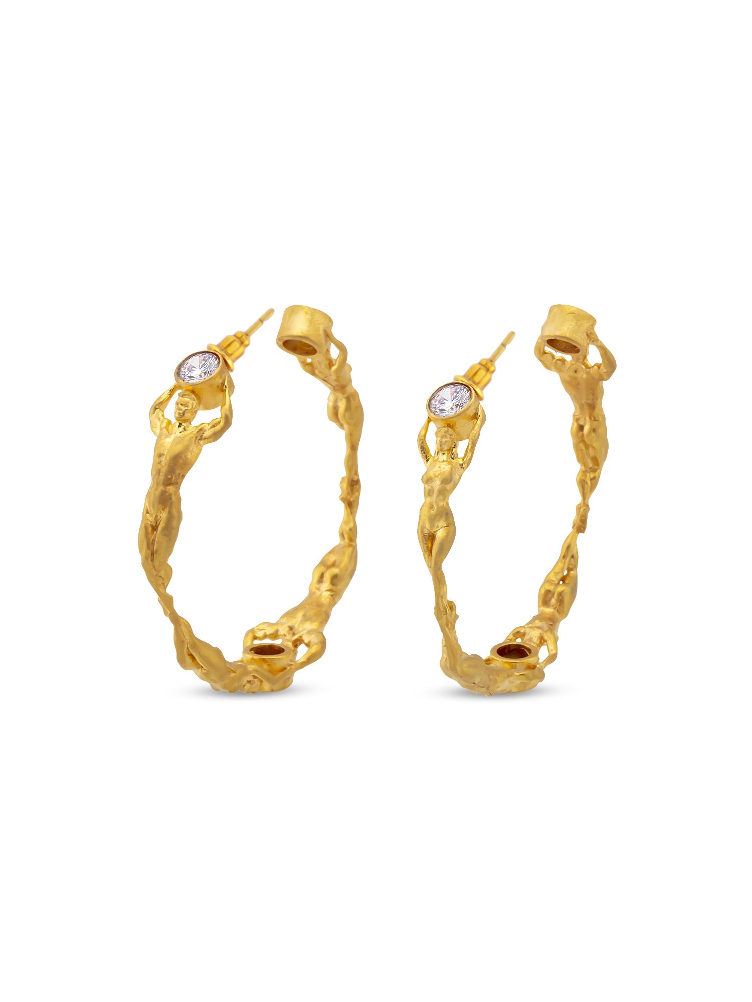 Pia Yuli-Soulmate Halka Küpe-Earring-5-Milagron.com
