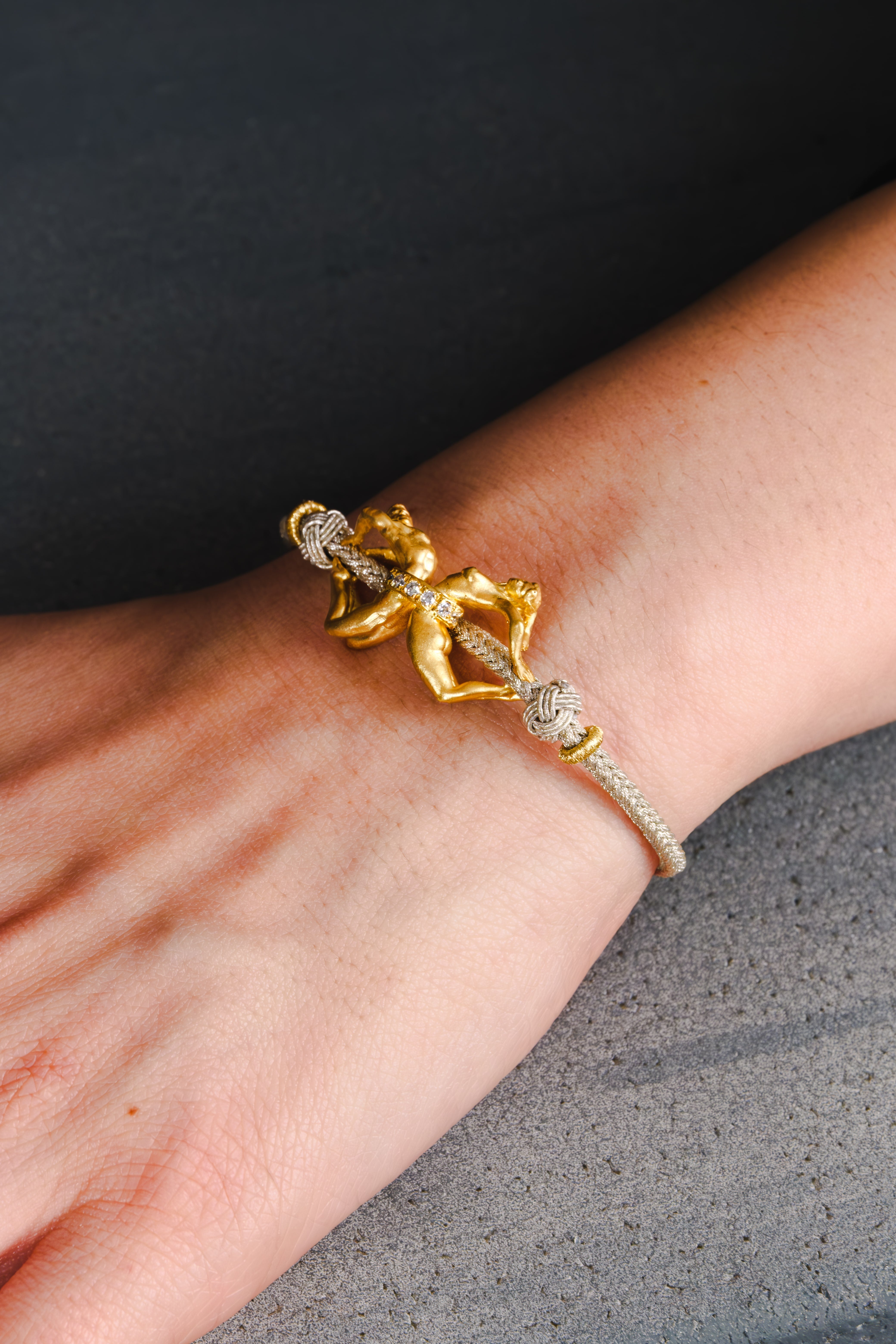 Pia Yuli-Unity Beige Bileklik-Bileklik-2-Milagron.com