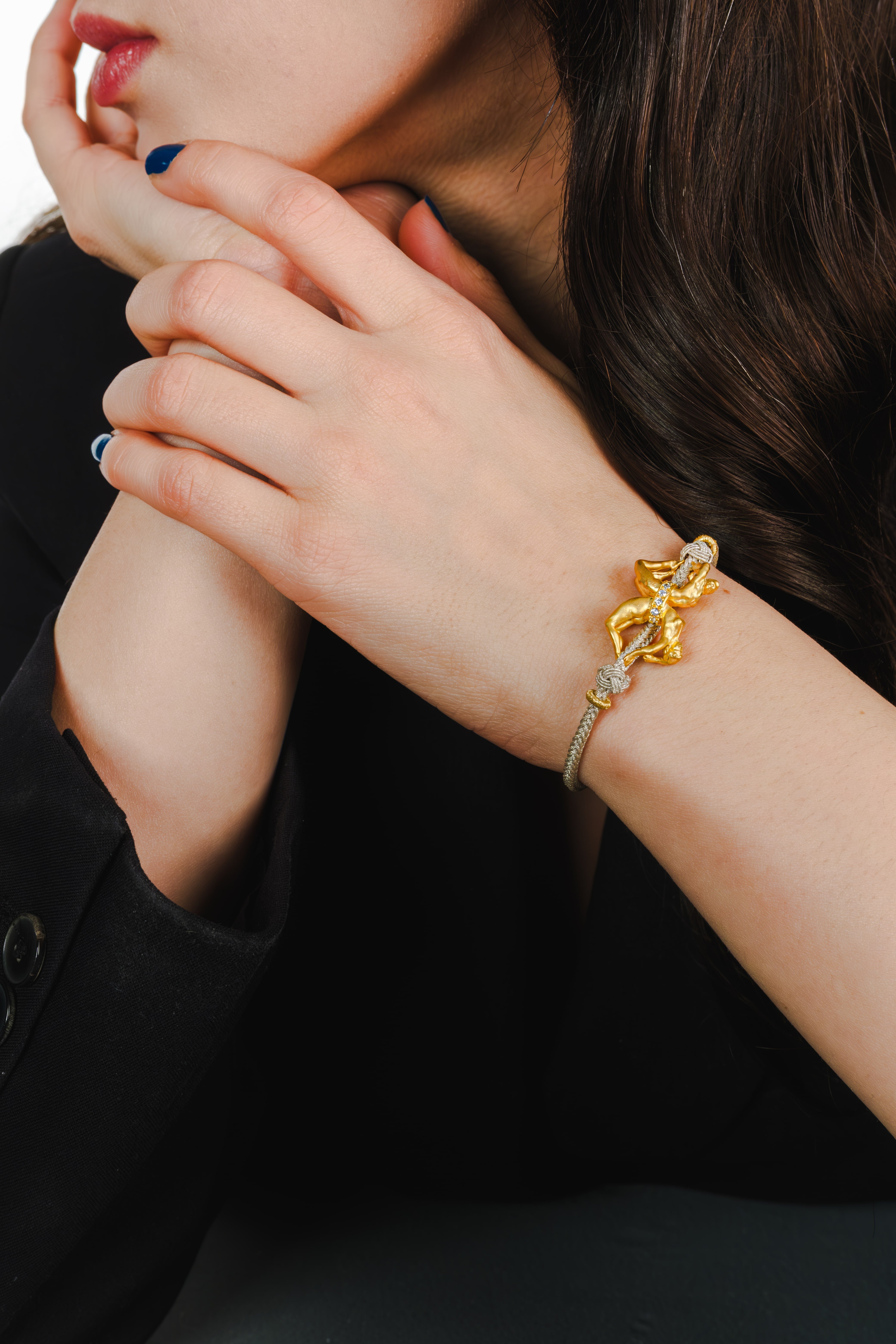 Pia Yuli-Unity Beige Bileklik-Bileklik-3-Milagron.com