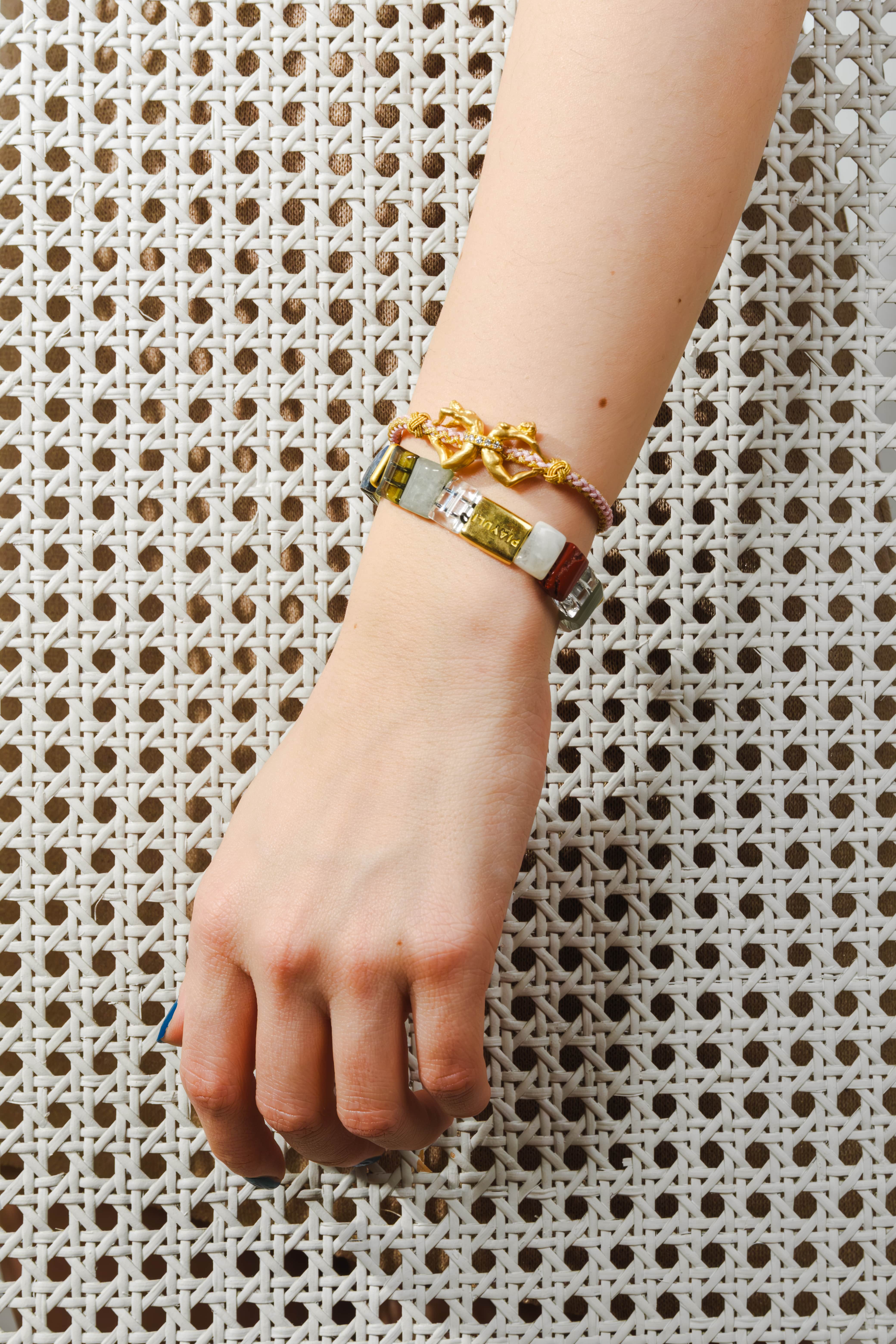 Pia Yuli-Unity Pink Bileklik-Bileklik-3-Milagron.com