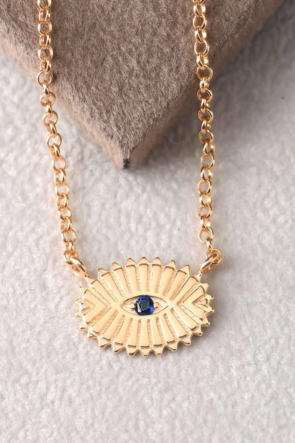 Pia&Co-Anya Taşlı Göz Kolye-Kolye-2-Milagron.com