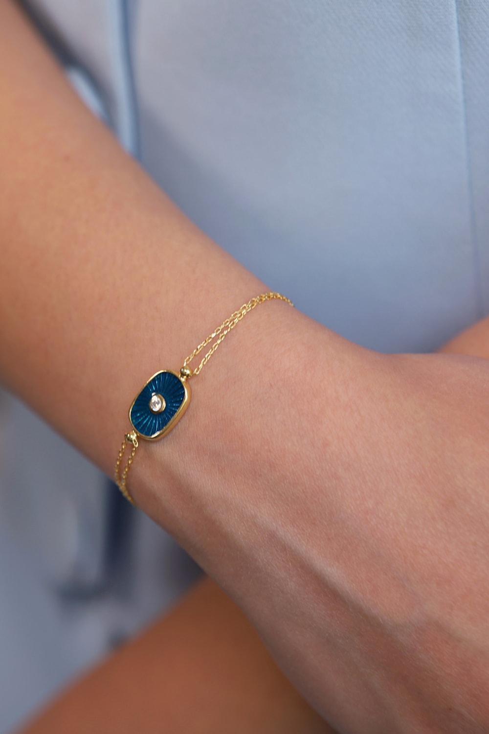 Pia&Co-Maly - Mine Kaplamalı Gümüş Bileklik-Bileklik-1-Milagron.com