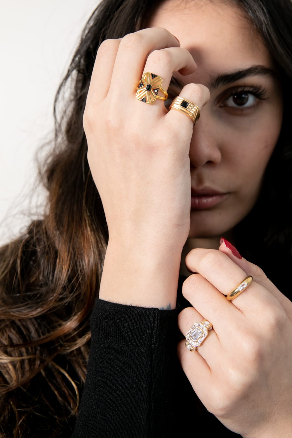 Pia&Co-Pera Taşlı Gümüş Yüzük-Yüzük-2-Milagron.com