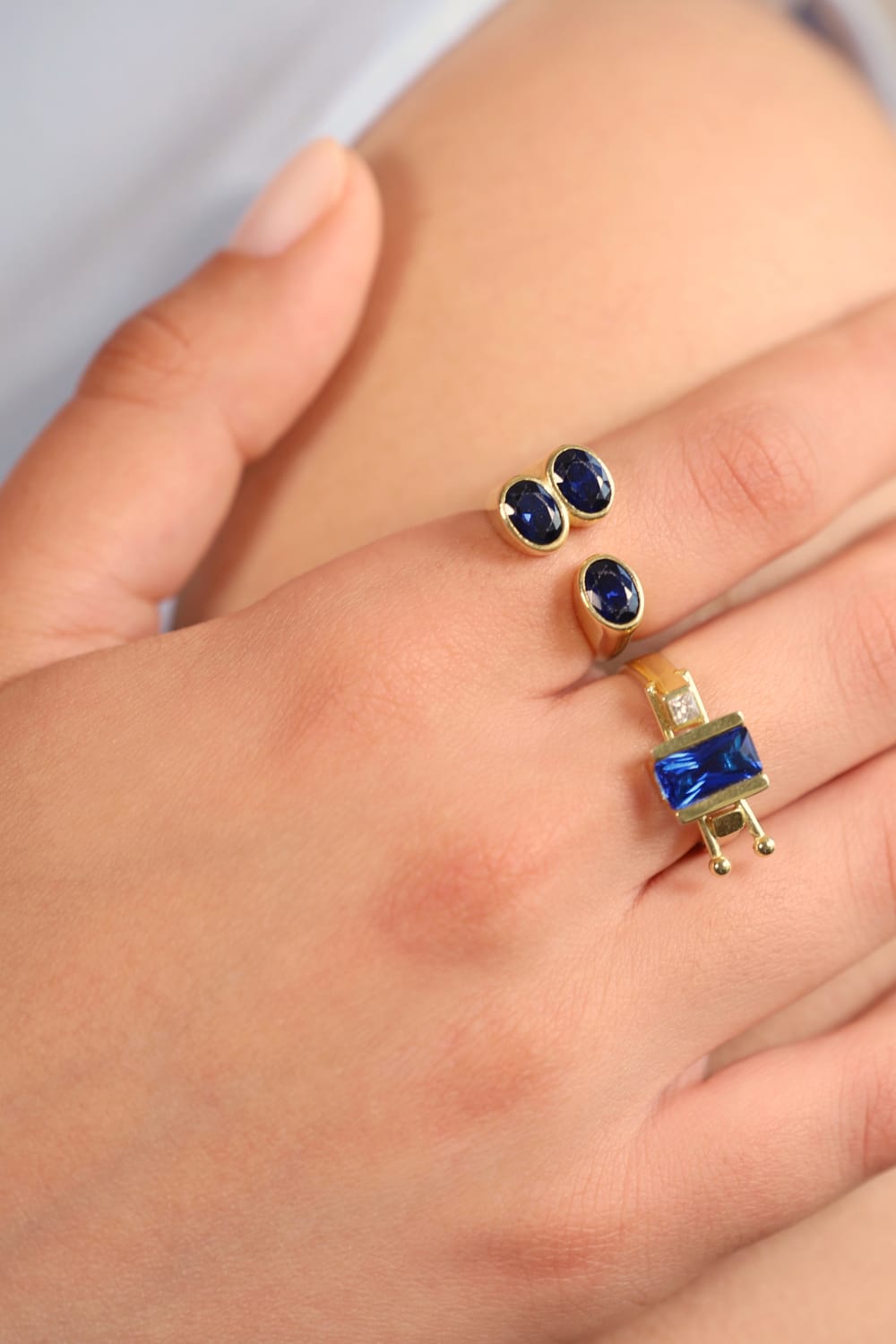 Pia&Co-Tulo Taşlı Ayarlanabilir Yüzük-Yüzük-6-Milagron.com