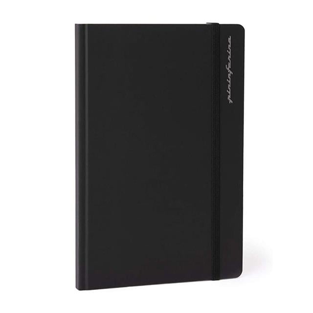 Pininfarina-Pininfarina Stone Paper Defter Noktalı Siyah Pnf1421 Dobk-Defter-1-Milagron.com