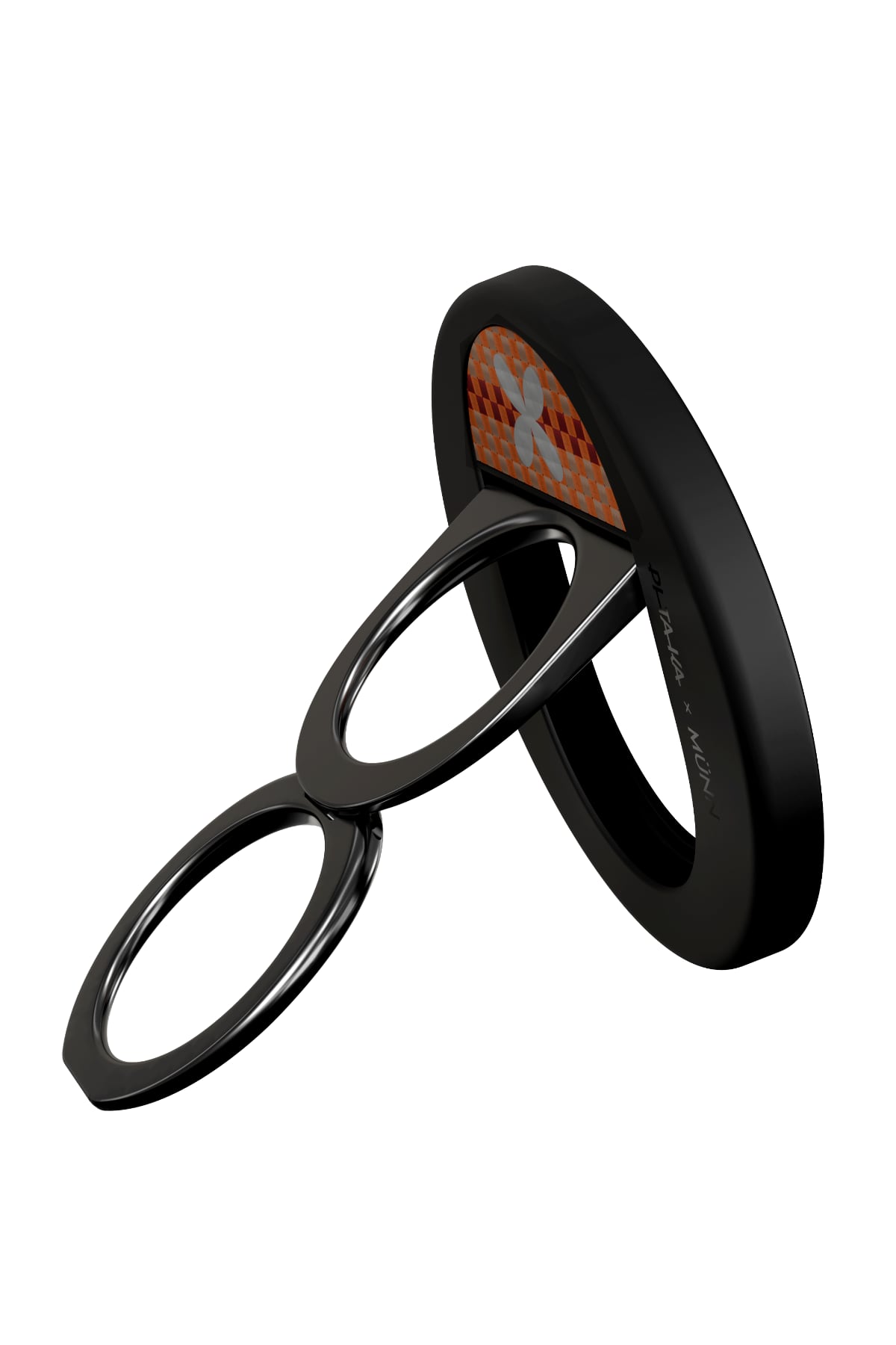 Aramid Fiber 600D Magez Grip 3 Magsafe Magnetik Ring Stand Telefon Tutucu Cloud Dusk