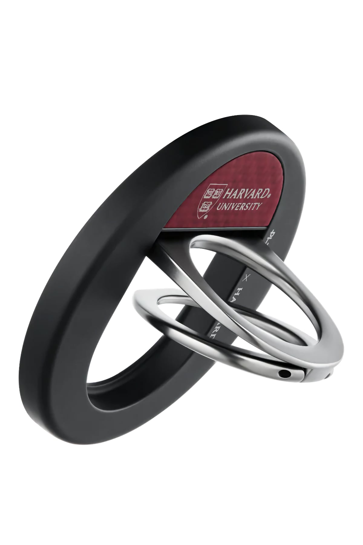 Aramid Fiber 600D Magez Grip 3 Magsafe Magnetik Ring Stand Telefon Tutucu Harvard Crimson