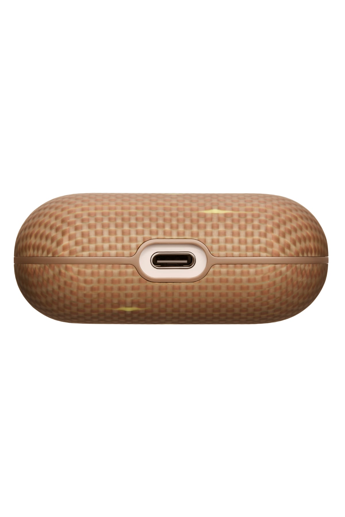 Aramid Fiber Magsafe Uyumlu Airpods Pro 3 Kılıf Golden Glint