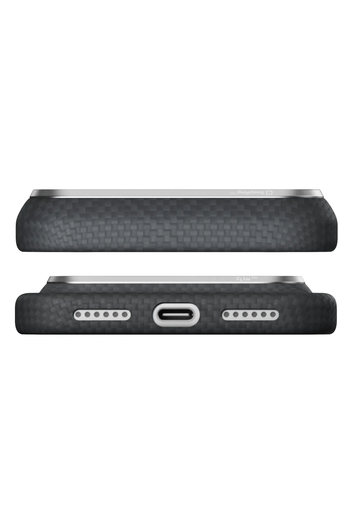 Edge Iphone 18 Pro Magsafe Uyumlu Kılıf Lava Black