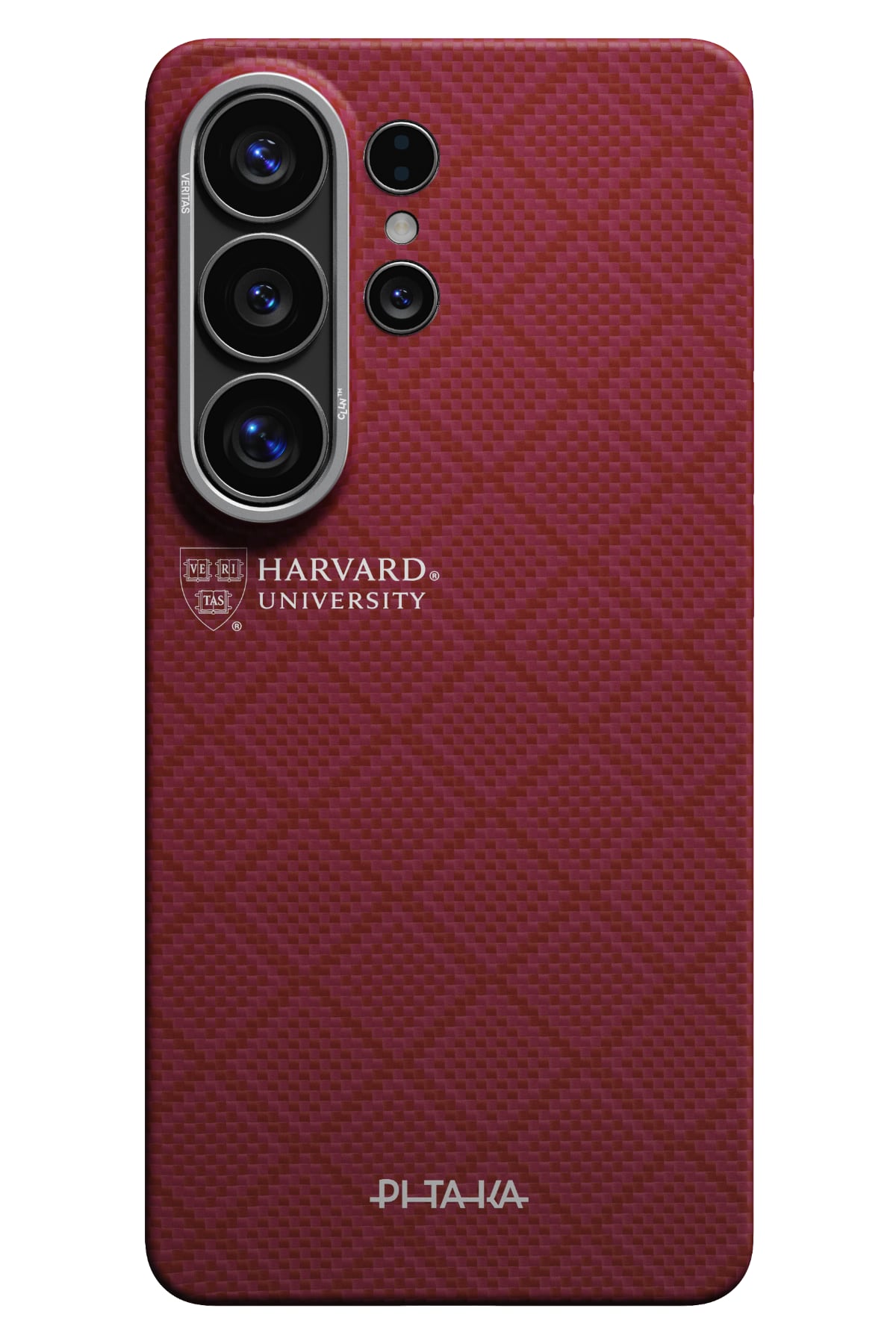 Galaxy S26 Ultra Edge Aaron Kılıf Harvard Crimson