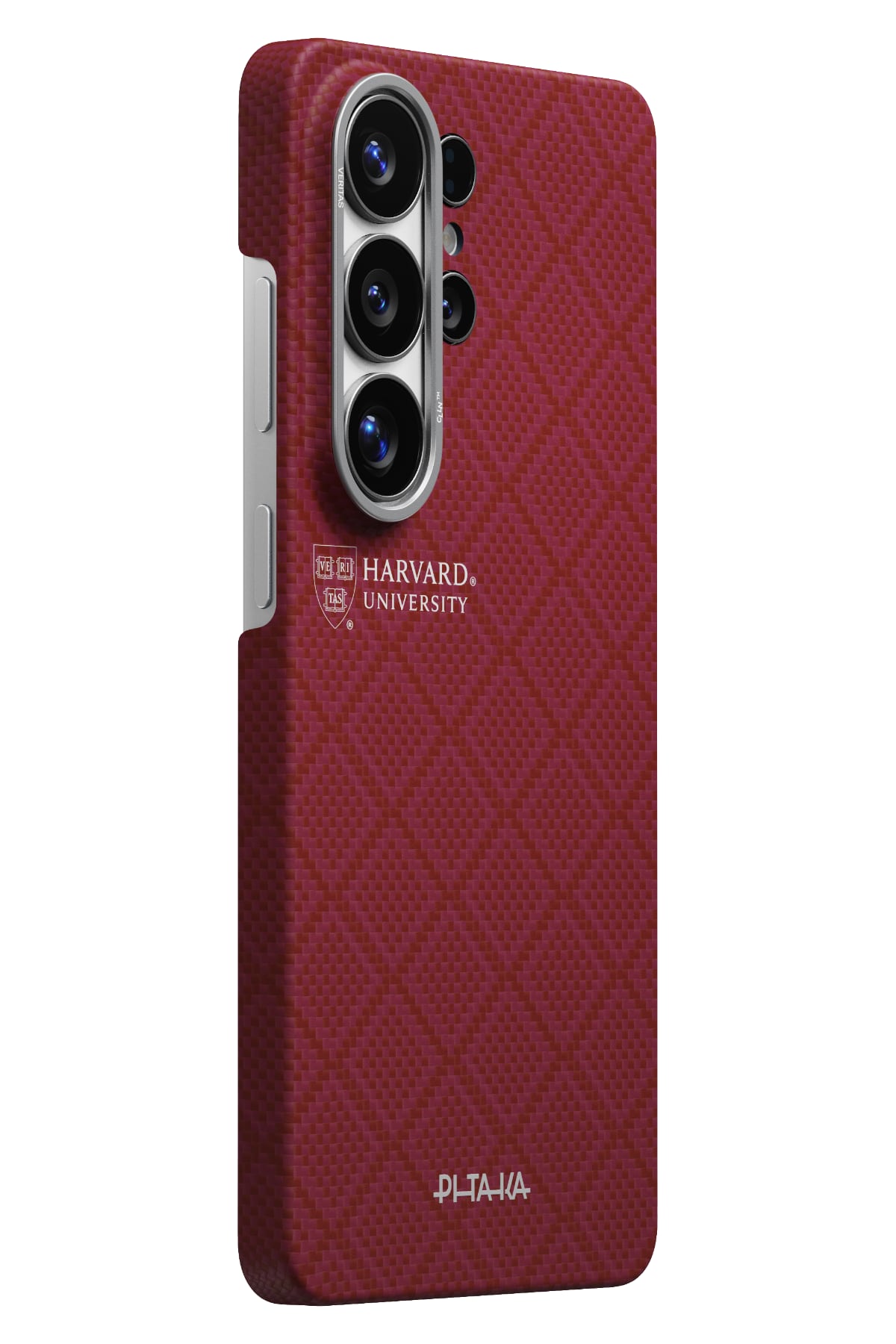 Galaxy S26 Ultra Edge Aaron Kılıf Harvard Crimson