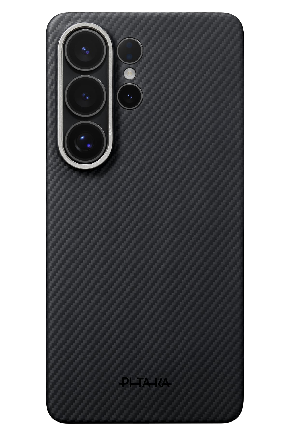 Galaxy S26 Ultra Edge Black Grey Twill Aaron Kılıf
