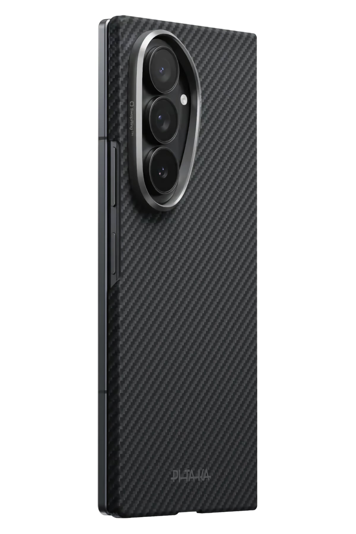 Galaxy Z Fold8 Ultra Siyah Gri Aramid Fiber Kılıf | Magsafe Uyumlu Ultra İNce